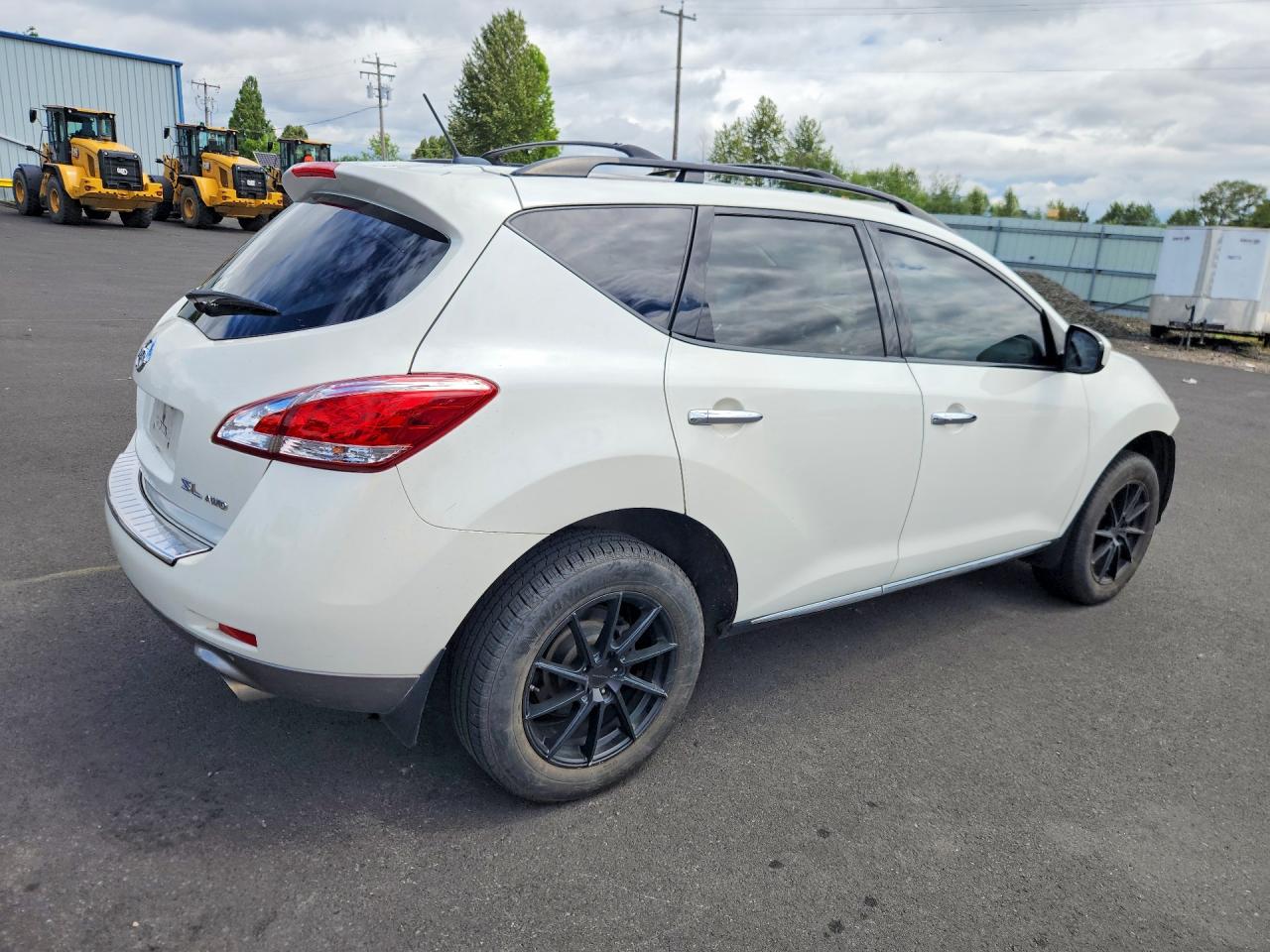 2012 Nissan Murano S White vin: JN8AZ1MW1CW208442