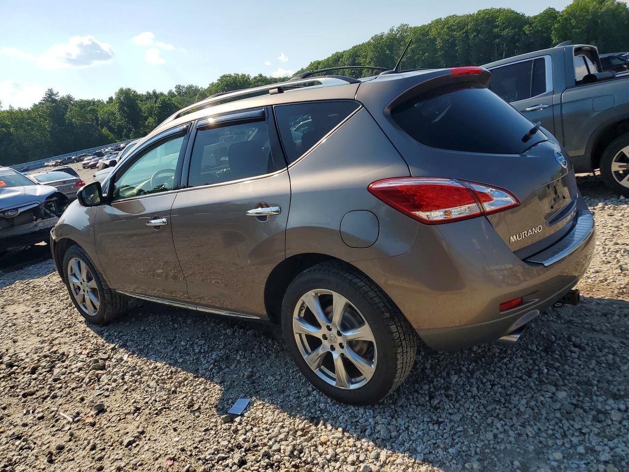 2012 Nissan Murano S Brown vin: JN8AZ1MW1CW219666