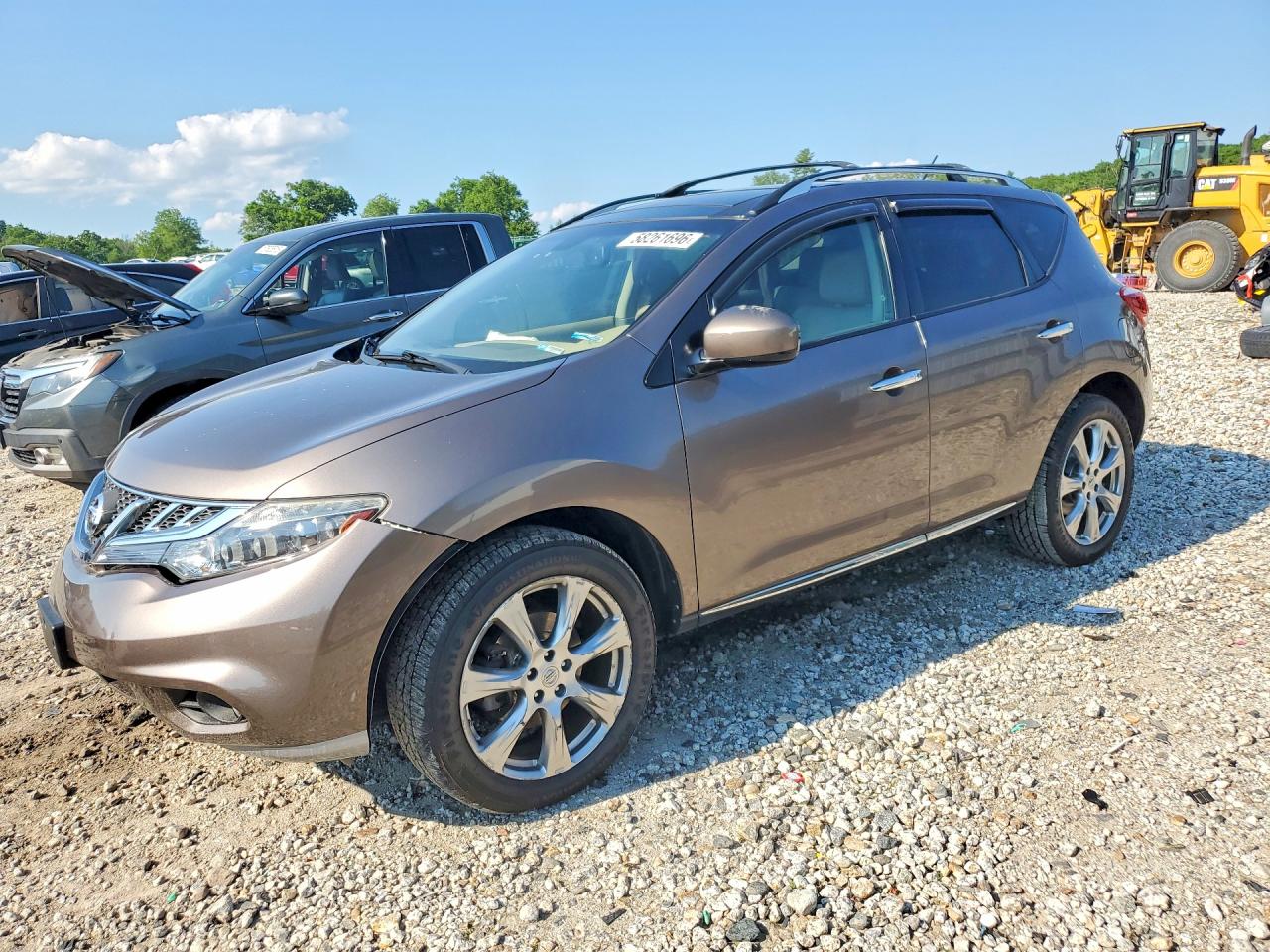 2012 Nissan Murano S Brown vin: JN8AZ1MW1CW219666
