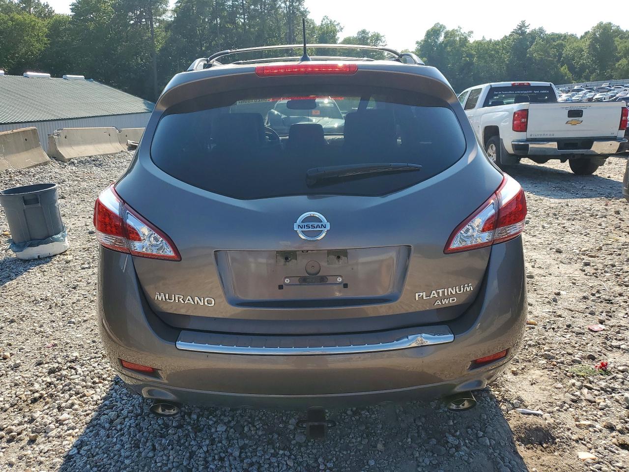 2012 Nissan Murano S Brown vin: JN8AZ1MW1CW219666