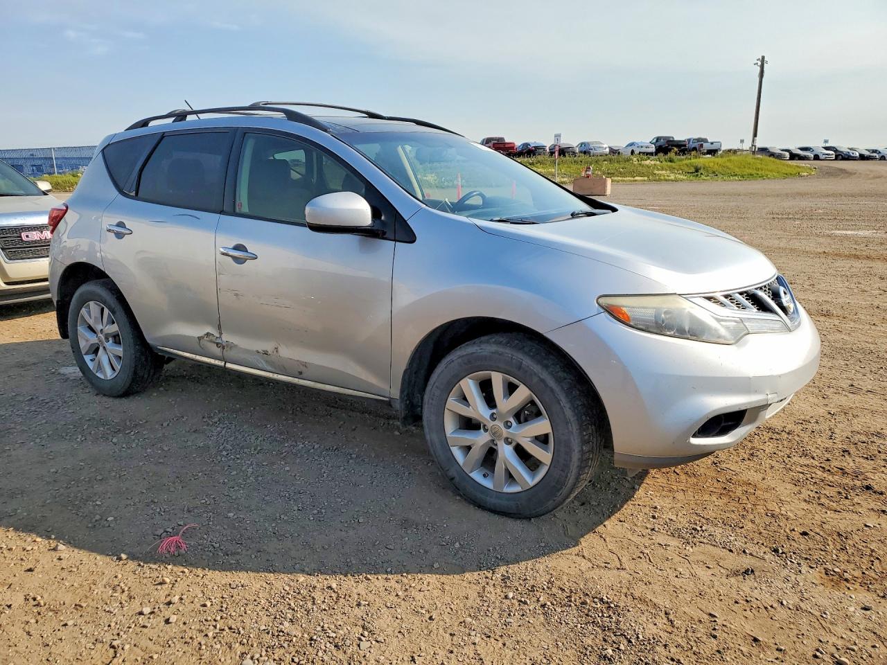 2013 Nissan Murano S Silver vin: JN8AZ1MW1DW312902