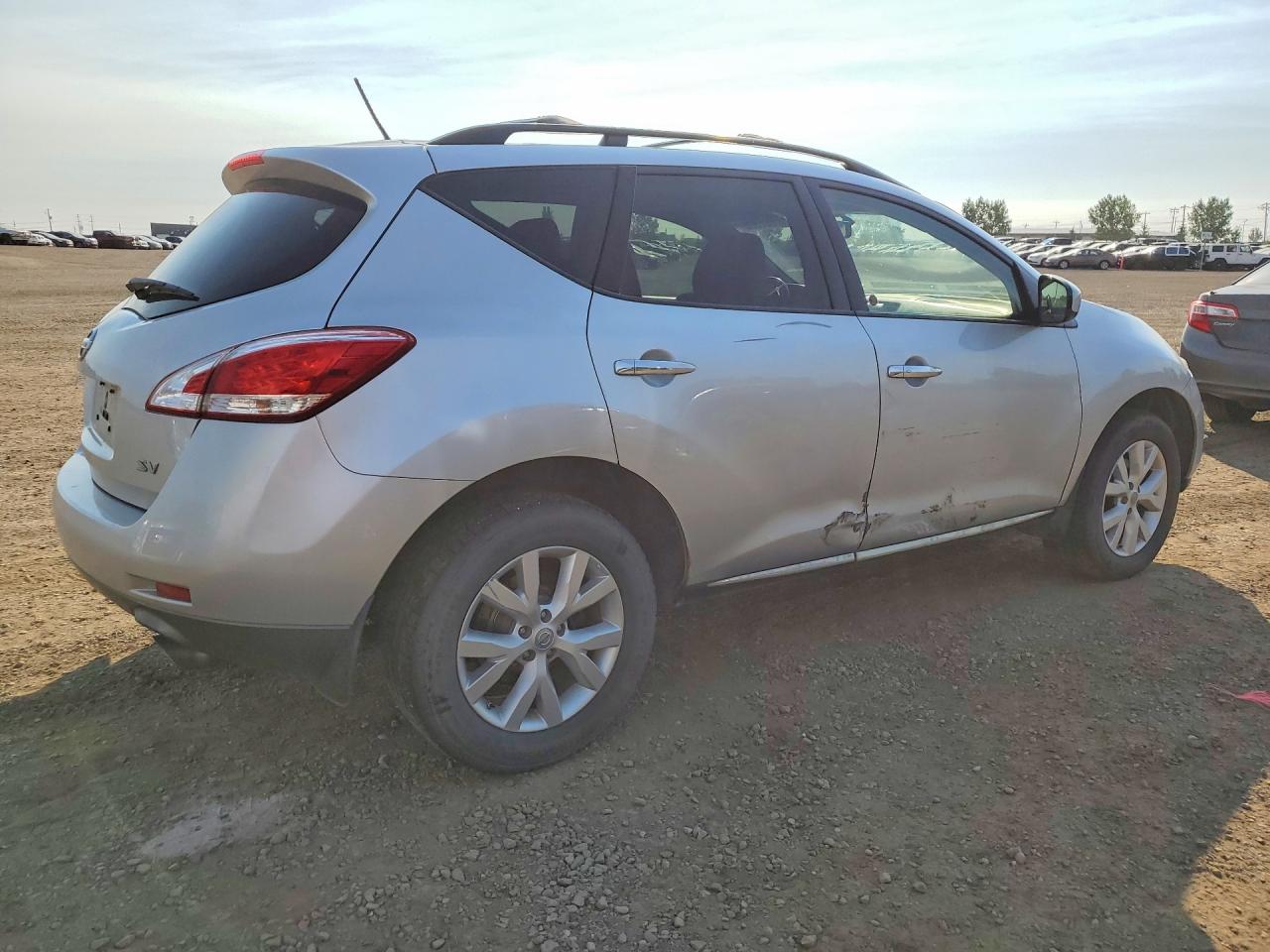 2013 Nissan Murano S Silver vin: JN8AZ1MW1DW312902