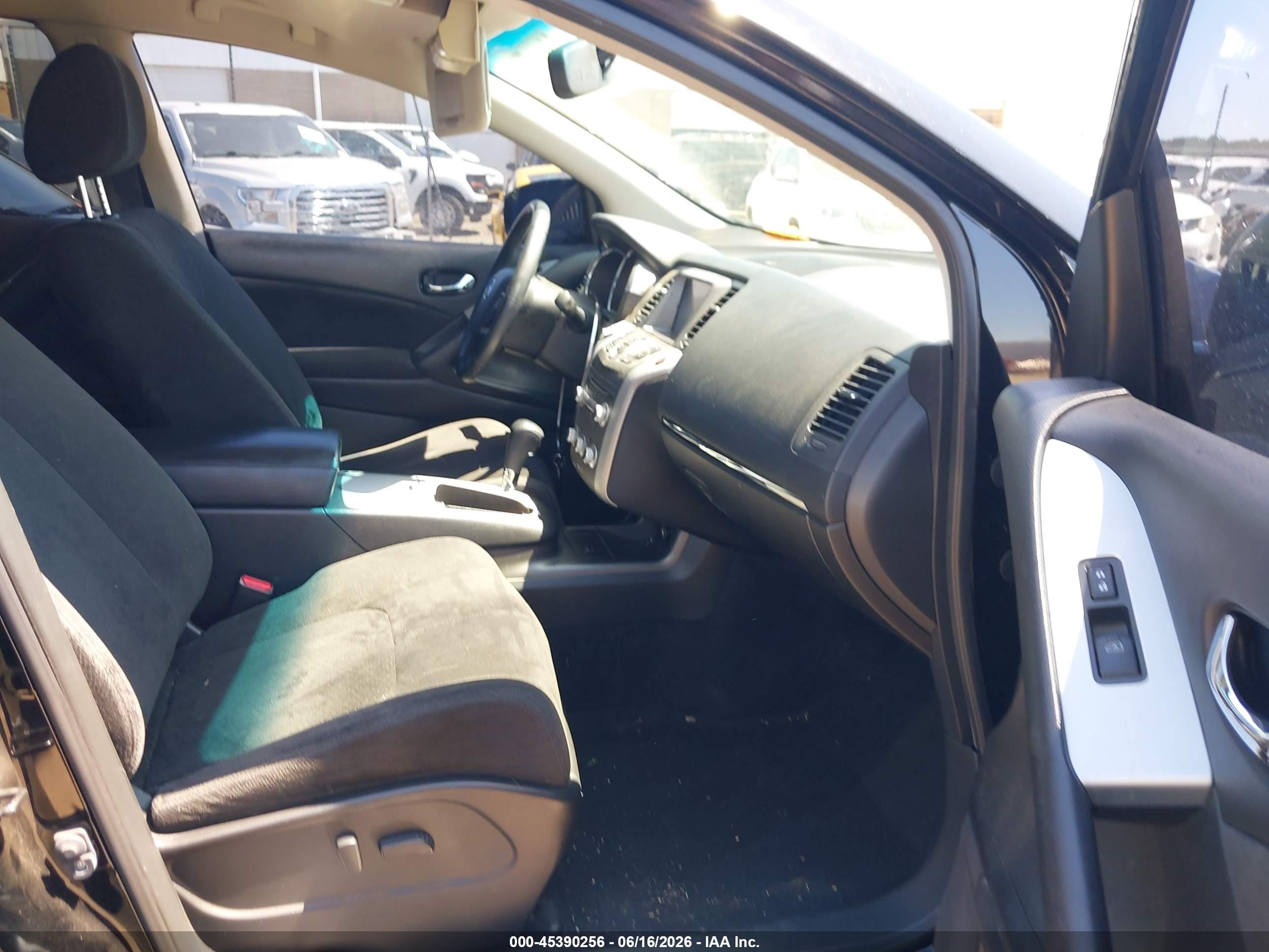 2014 Nissan Murano Sv Black vin: JN8AZ1MW1EW531814
