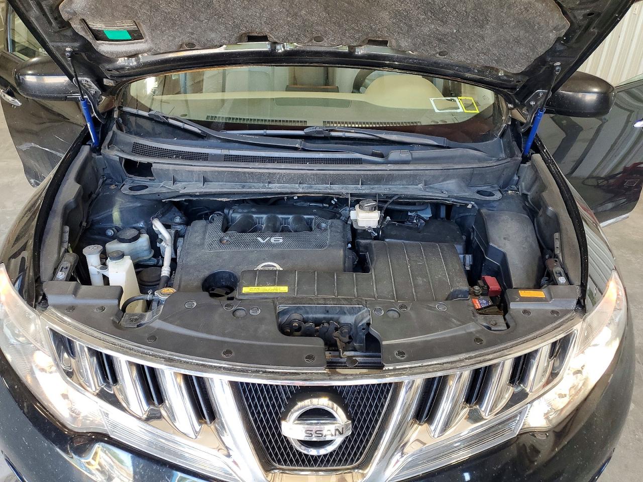 2010 Nissan Murano S Black vin: JN8AZ1MW2AW101784