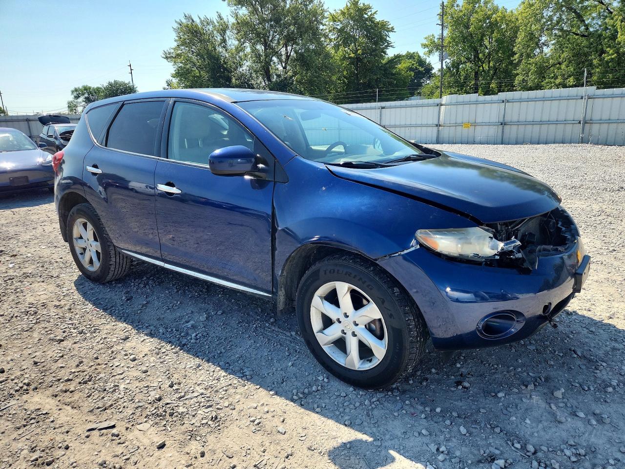 2010 Nissan Murano S Blue vin: JN8AZ1MW2AW104328