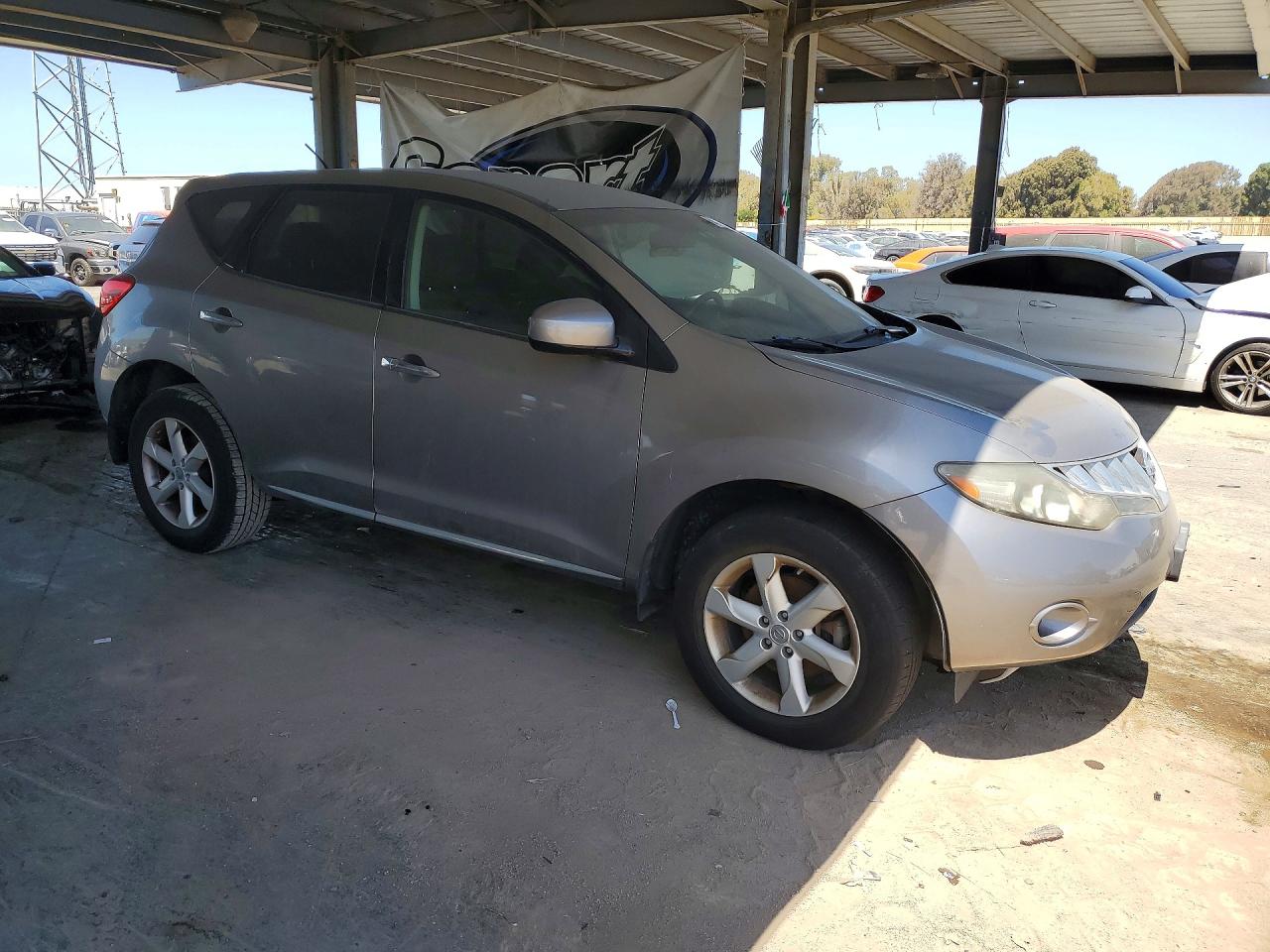 2010 Nissan Murano S Silver vin: JN8AZ1MW2AW104894