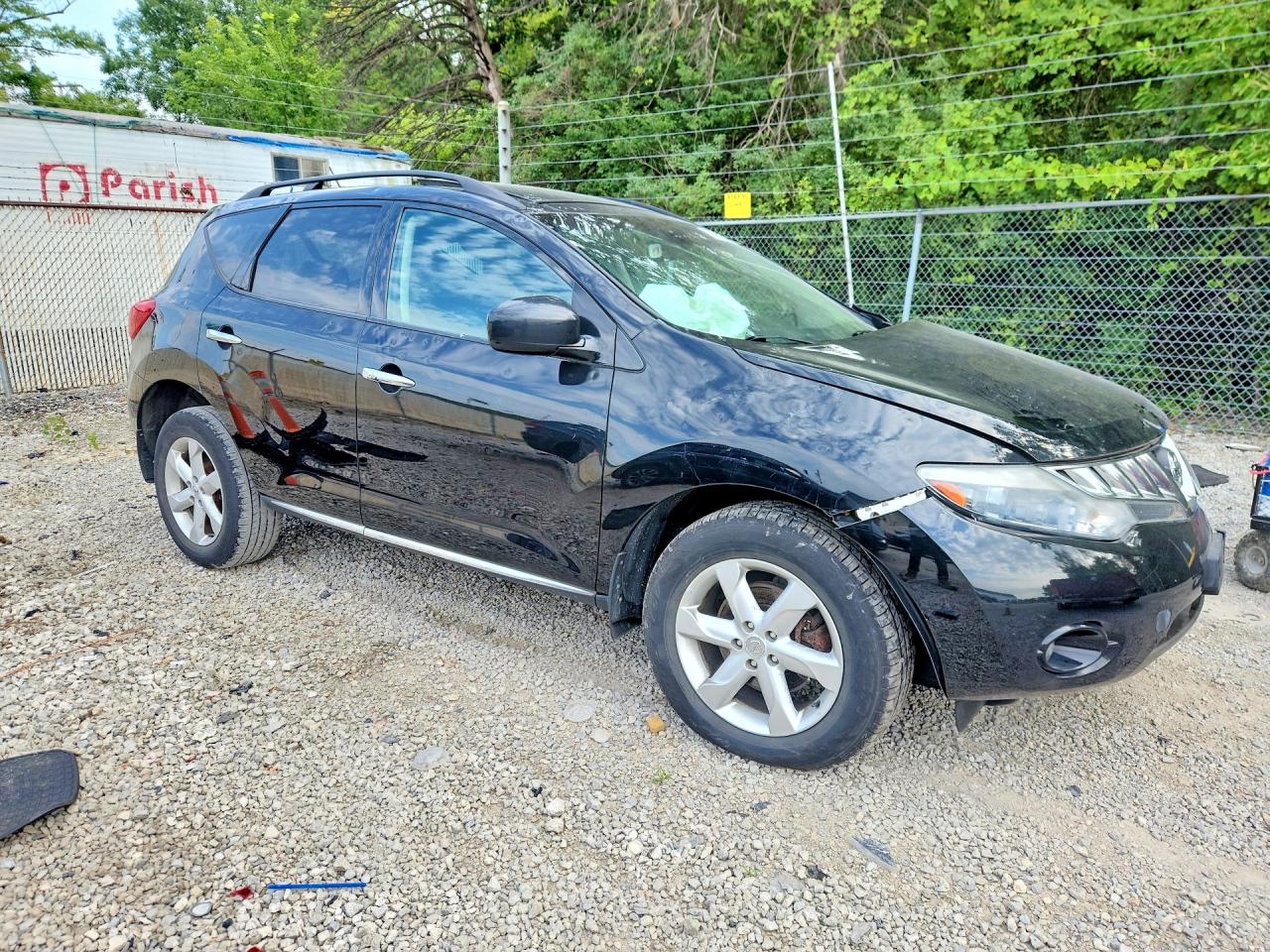 2010 Nissan Murano S Black vin: JN8AZ1MW2AW111098