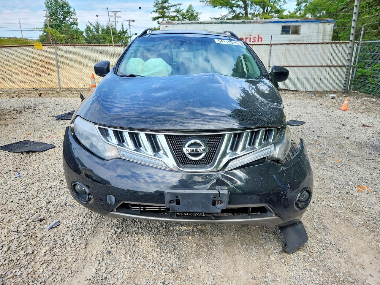 2010 Nissan Murano S Black vin: JN8AZ1MW2AW111098