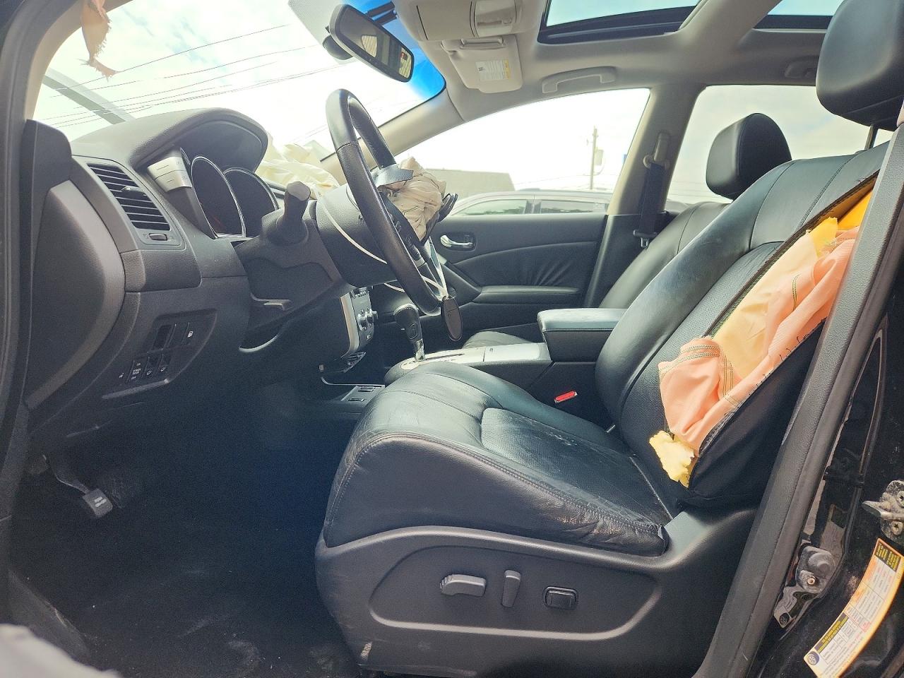 2010 Nissan Murano S Black vin: JN8AZ1MW2AW111098