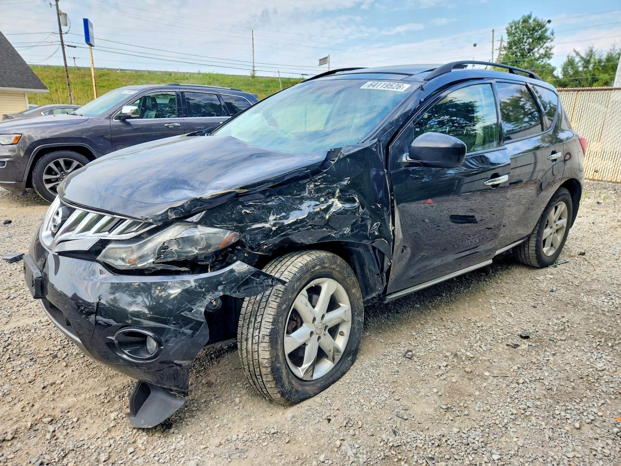 2010 Nissan Murano S Black vin: JN8AZ1MW2AW111098