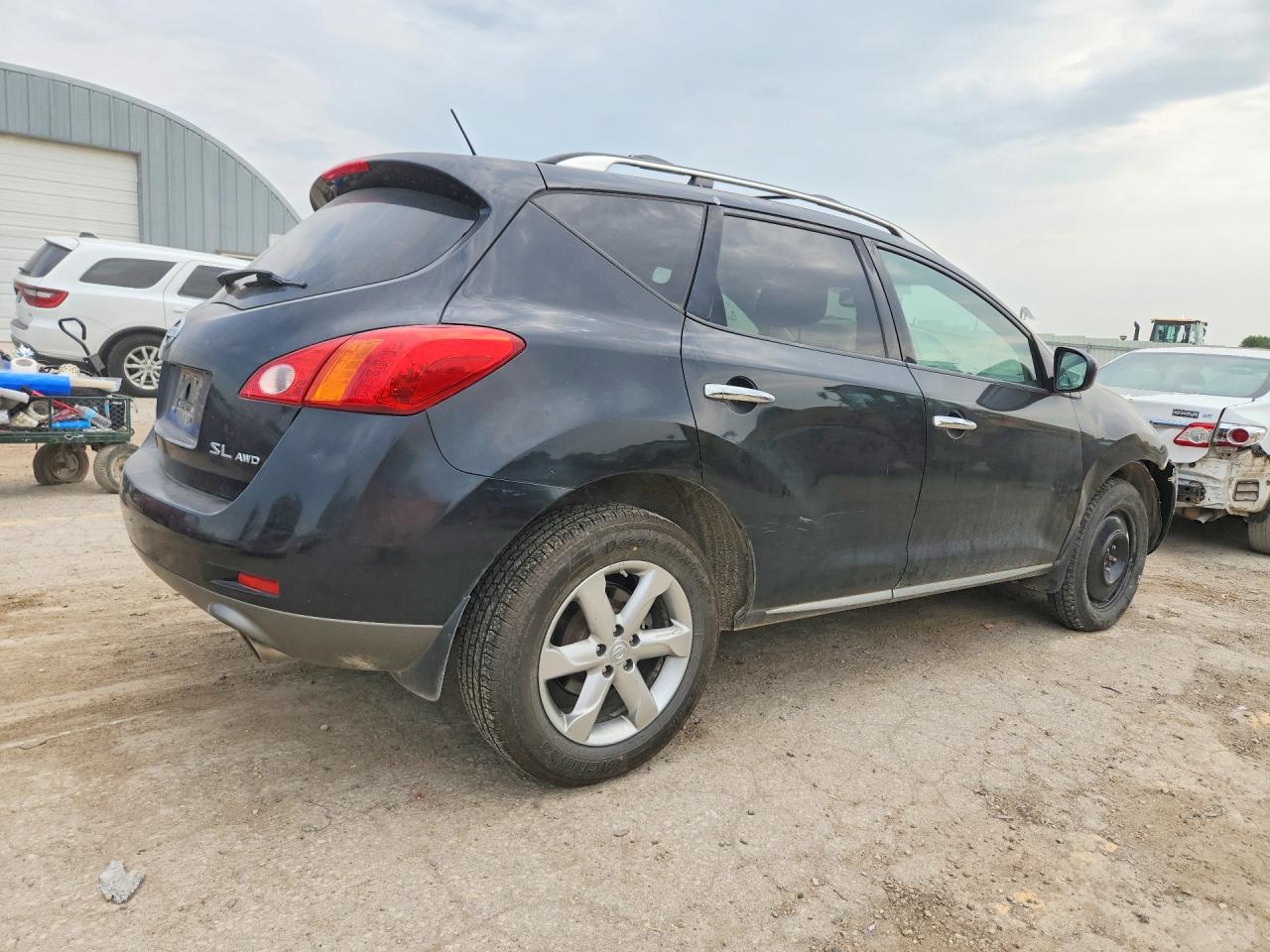 2010 Nissan Murano S Black vin: JN8AZ1MW2AW136972