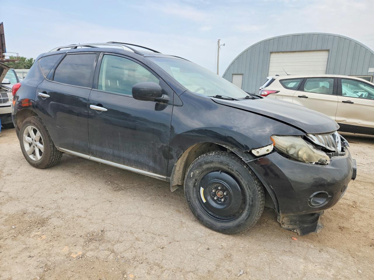 2010 Nissan Murano S Black vin: JN8AZ1MW2AW136972