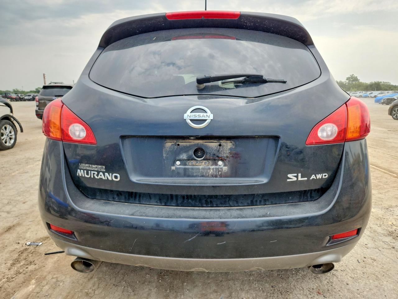 2010 Nissan Murano S Black vin: JN8AZ1MW2AW136972