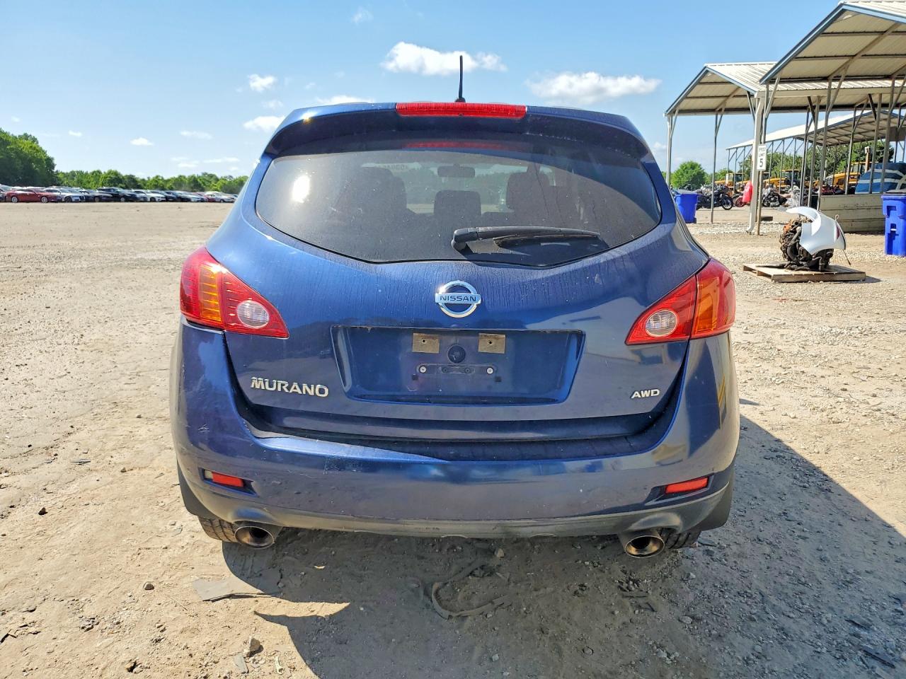 2010 Nissan Murano S Синий vin: JN8AZ1MW2AW137572