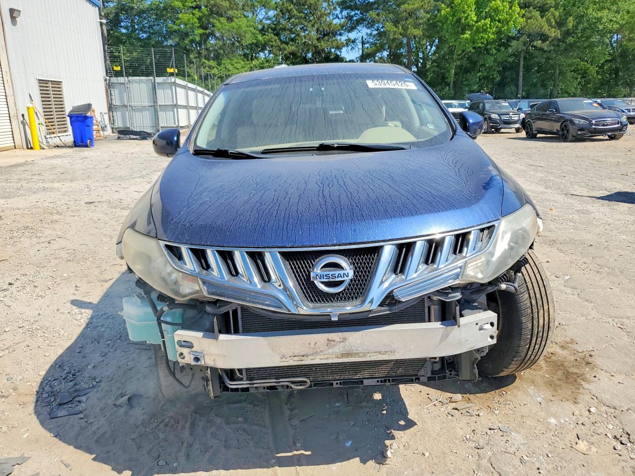 2010 Nissan Murano S Синий vin: JN8AZ1MW2AW137572