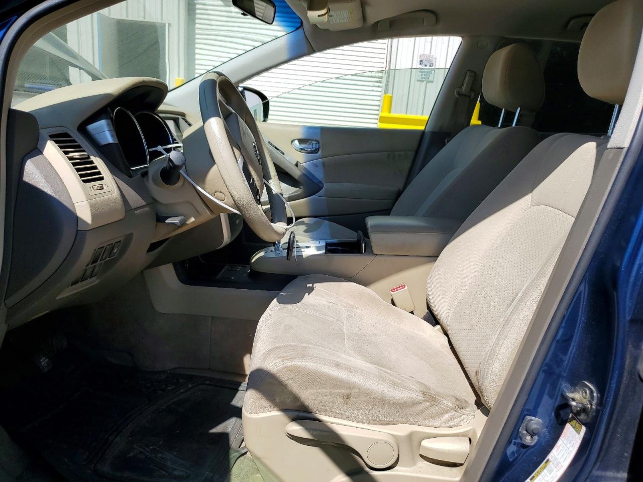 2010 Nissan Murano S Синий vin: JN8AZ1MW2AW137572