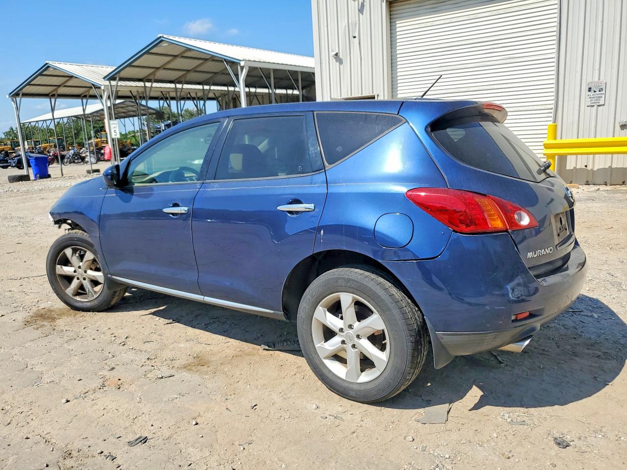 2010 Nissan Murano S Синий vin: JN8AZ1MW2AW137572