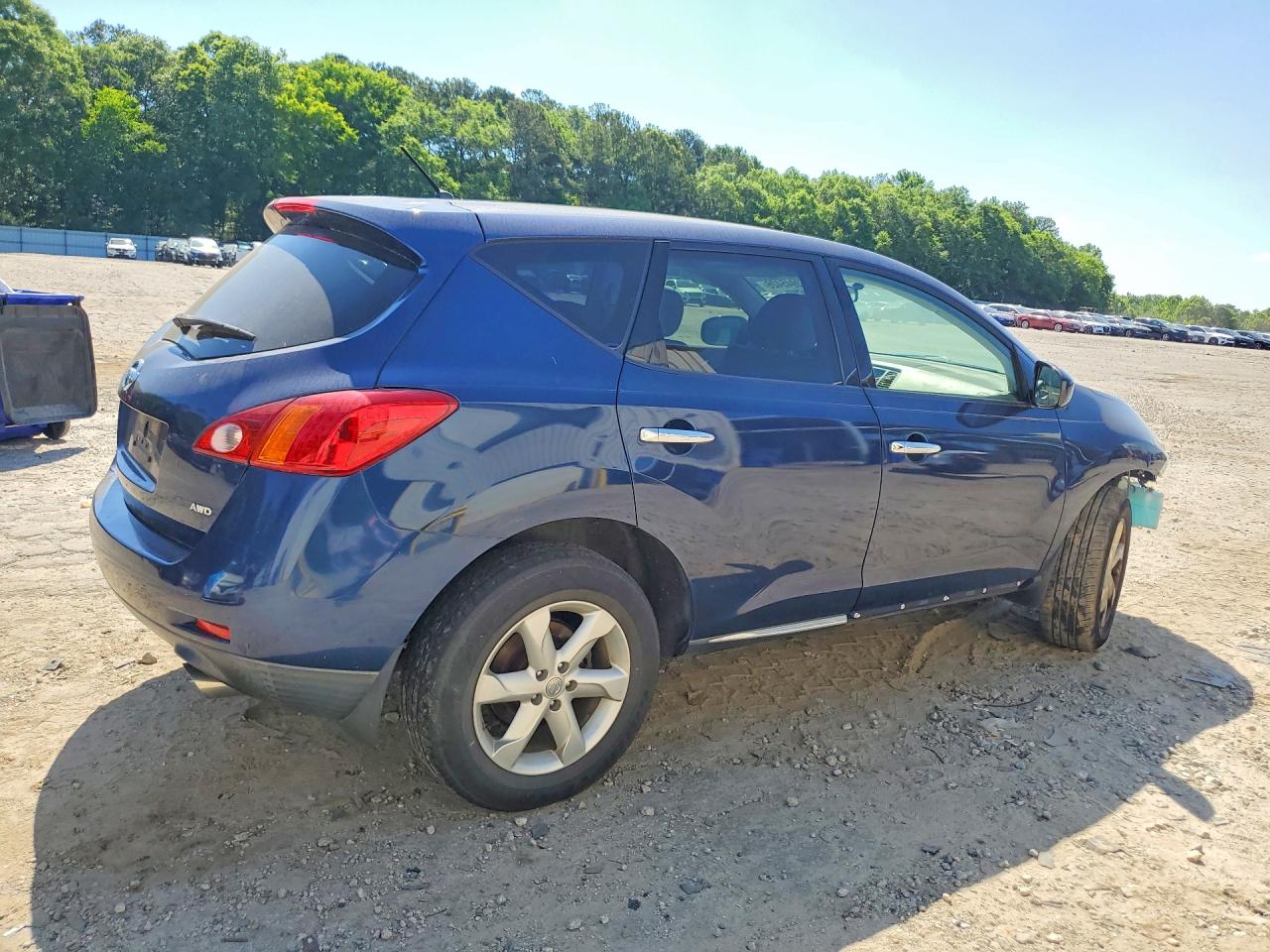2010 Nissan Murano S Синий vin: JN8AZ1MW2AW137572