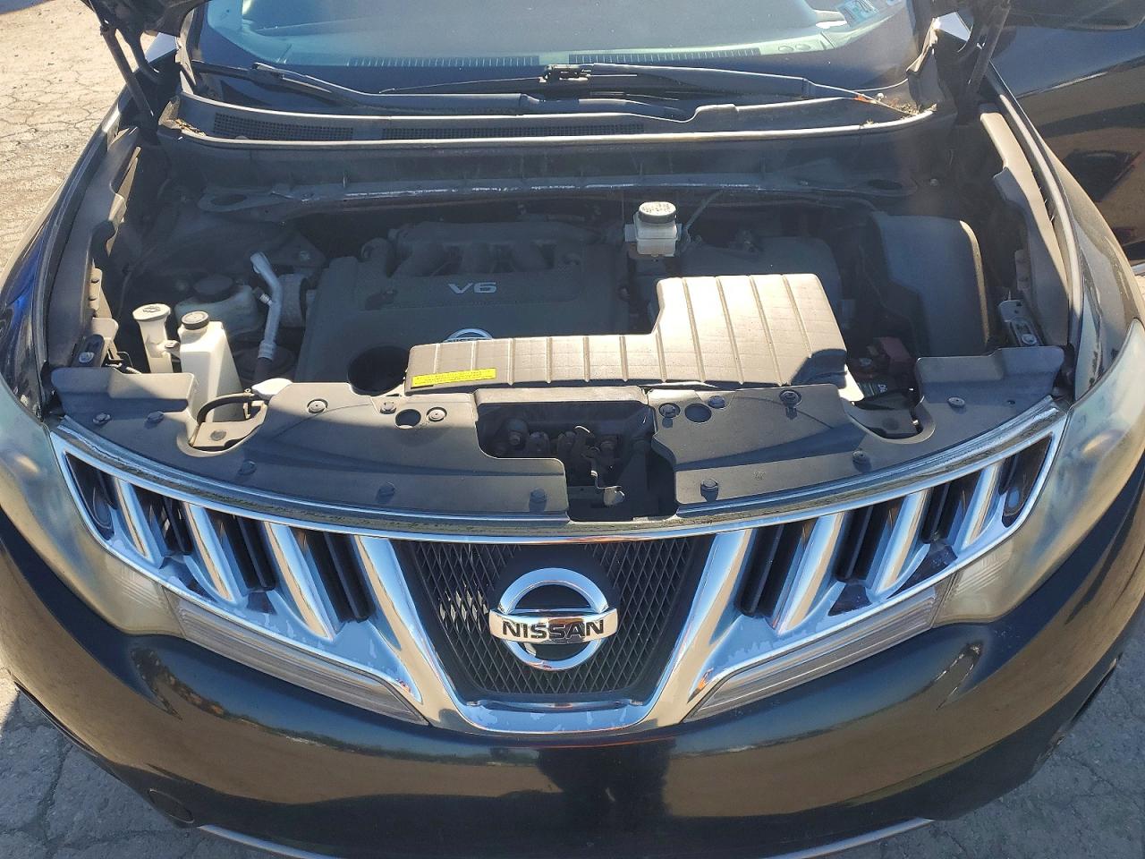 2010 Nissan Murano S Black vin: JN8AZ1MW2AW139418