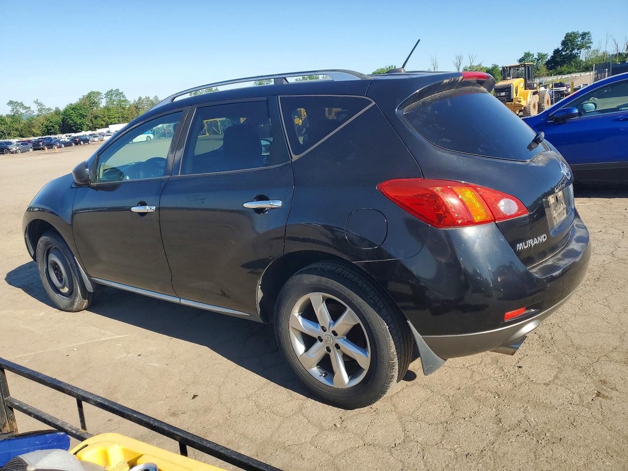 2010 Nissan Murano S Black vin: JN8AZ1MW2AW139418