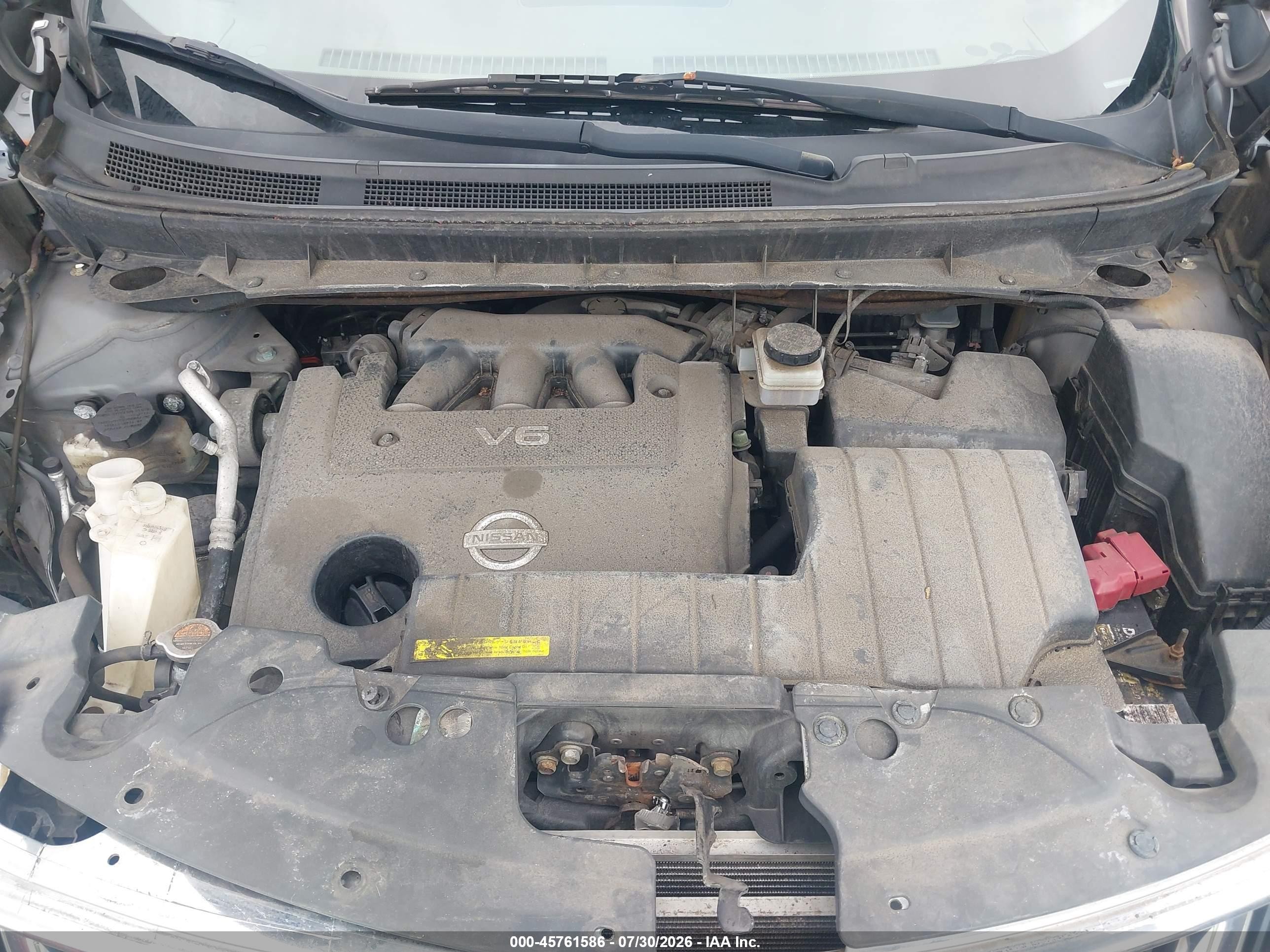 2010 Nissan Murano Sl Brown vin: JN8AZ1MW2AW140178