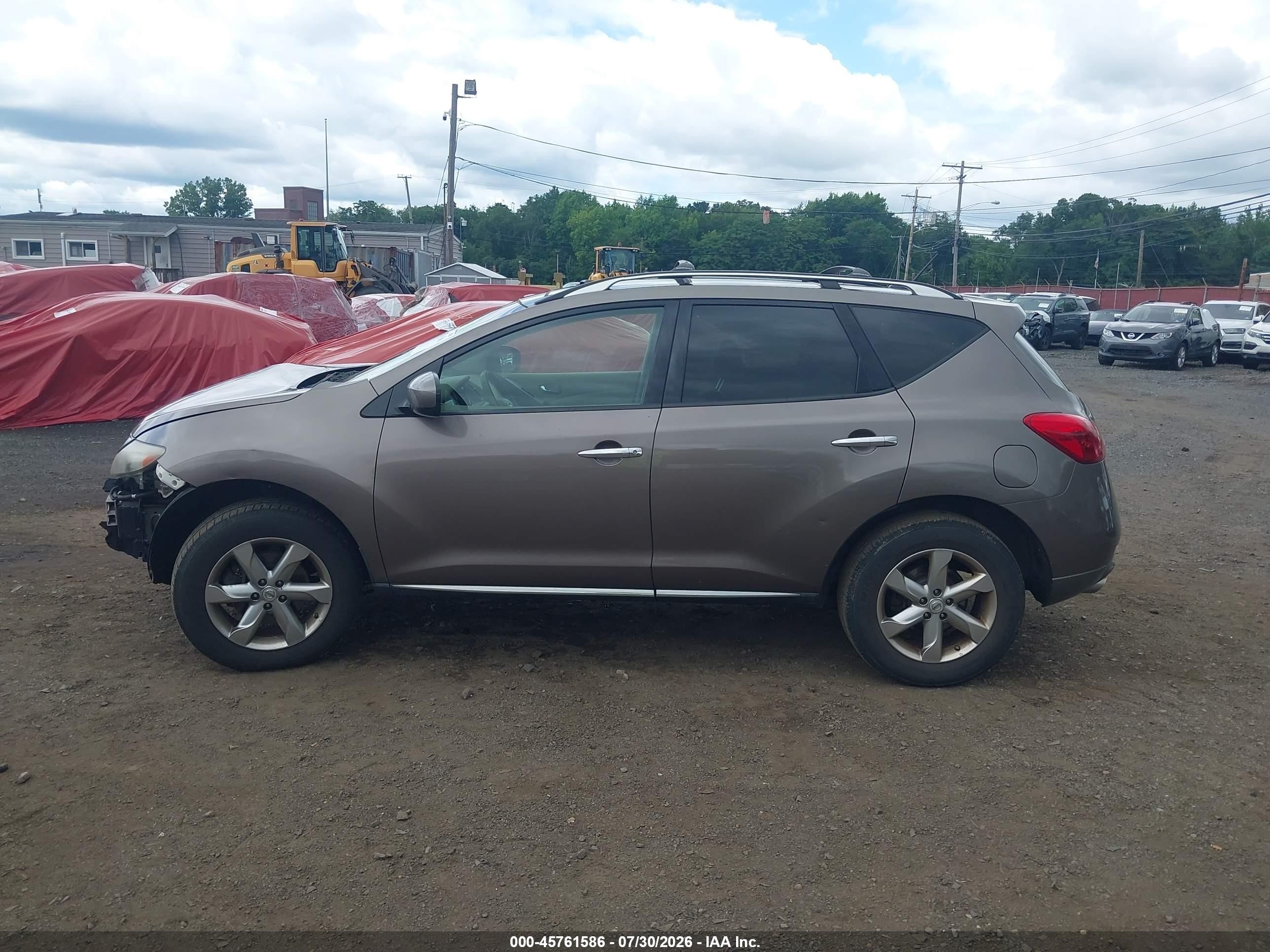 2010 Nissan Murano Sl Brown vin: JN8AZ1MW2AW140178