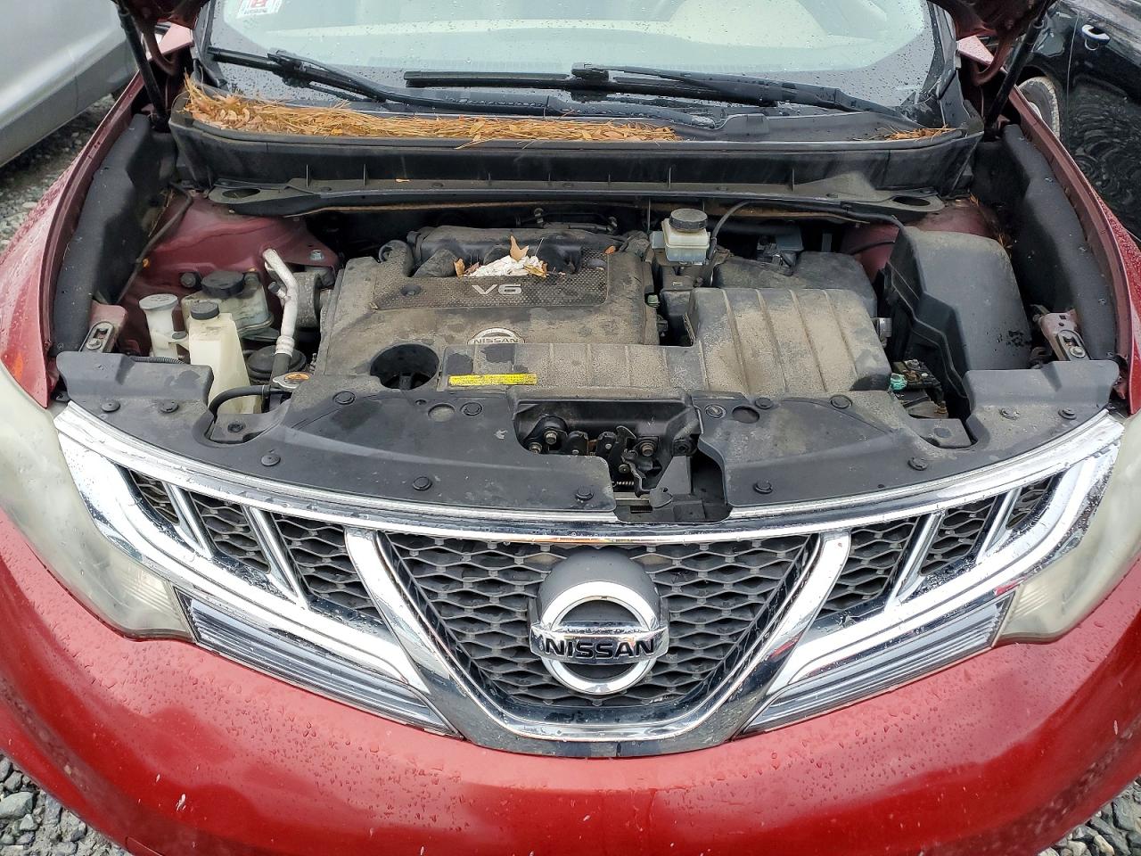 2011 Nissan Murano S Бордовый vin: JN8AZ1MW2BW171190
