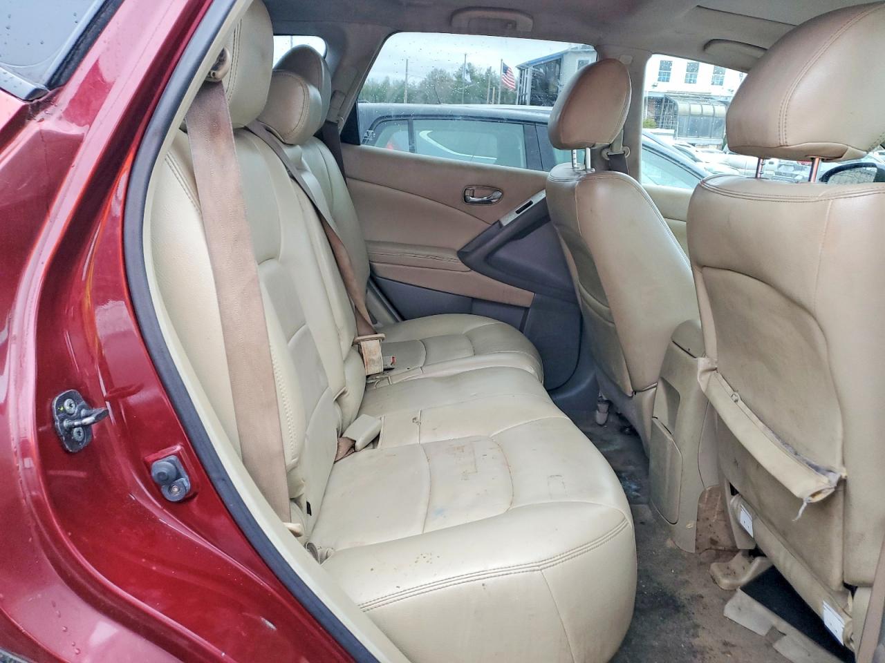 2011 Nissan Murano S Бордовый vin: JN8AZ1MW2BW171190