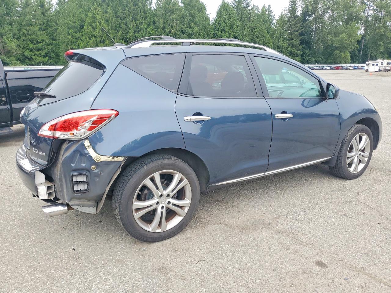 2011 Nissan Murano S Gray vin: JN8AZ1MW2BW172033