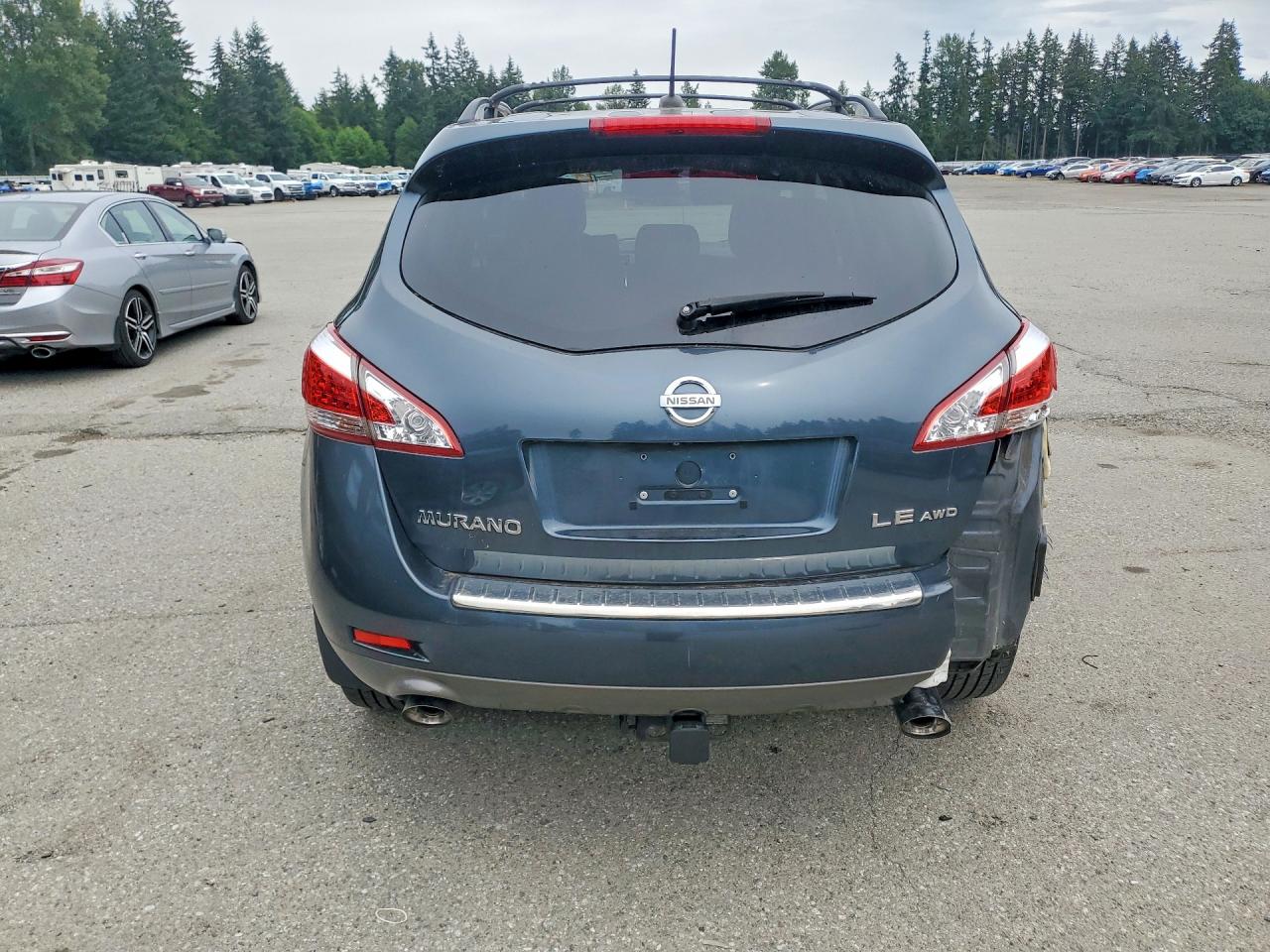 2011 Nissan Murano S Gray vin: JN8AZ1MW2BW172033