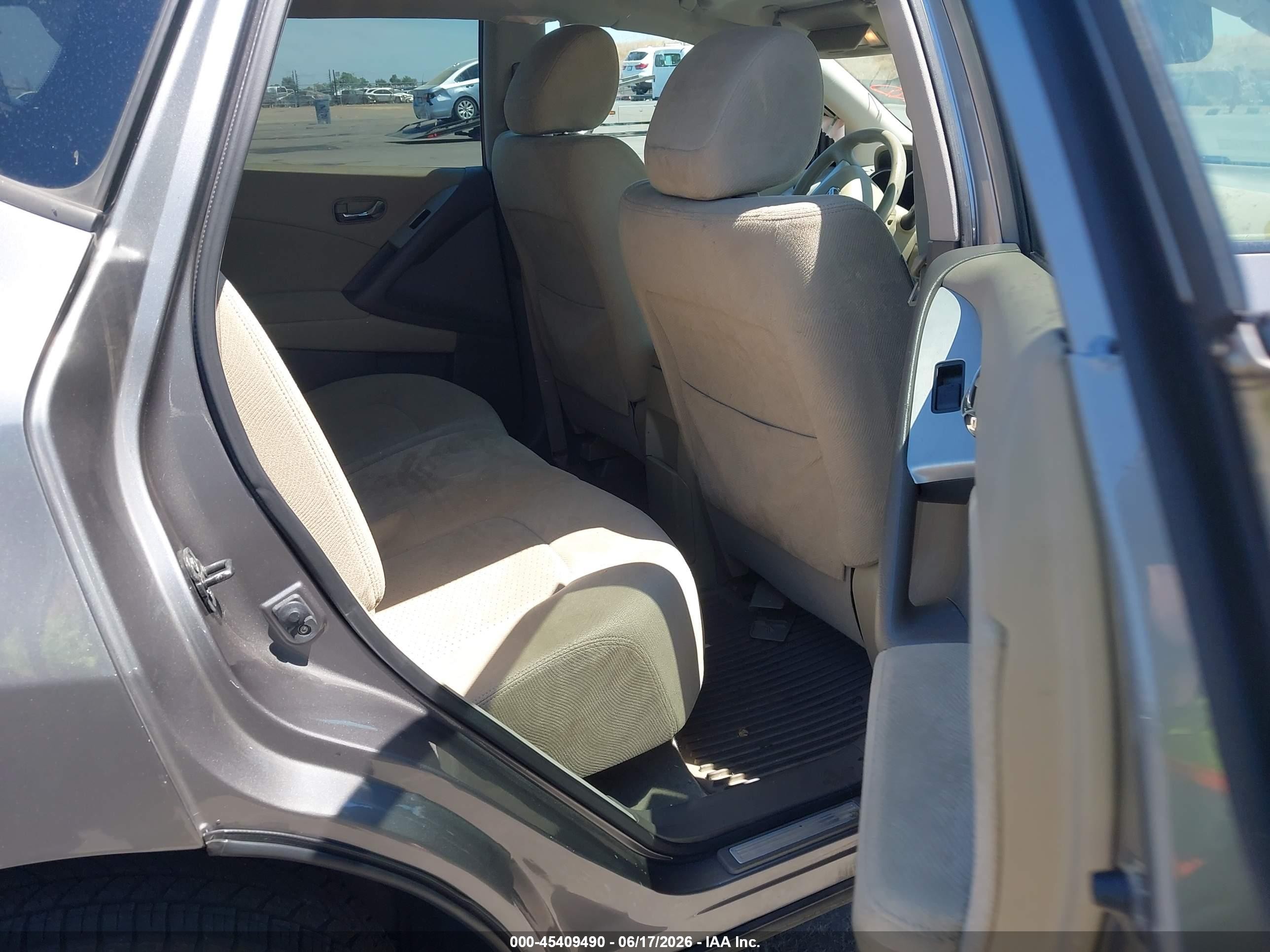 2011 Nissan Murano S Gray vin: JN8AZ1MW2BW175403