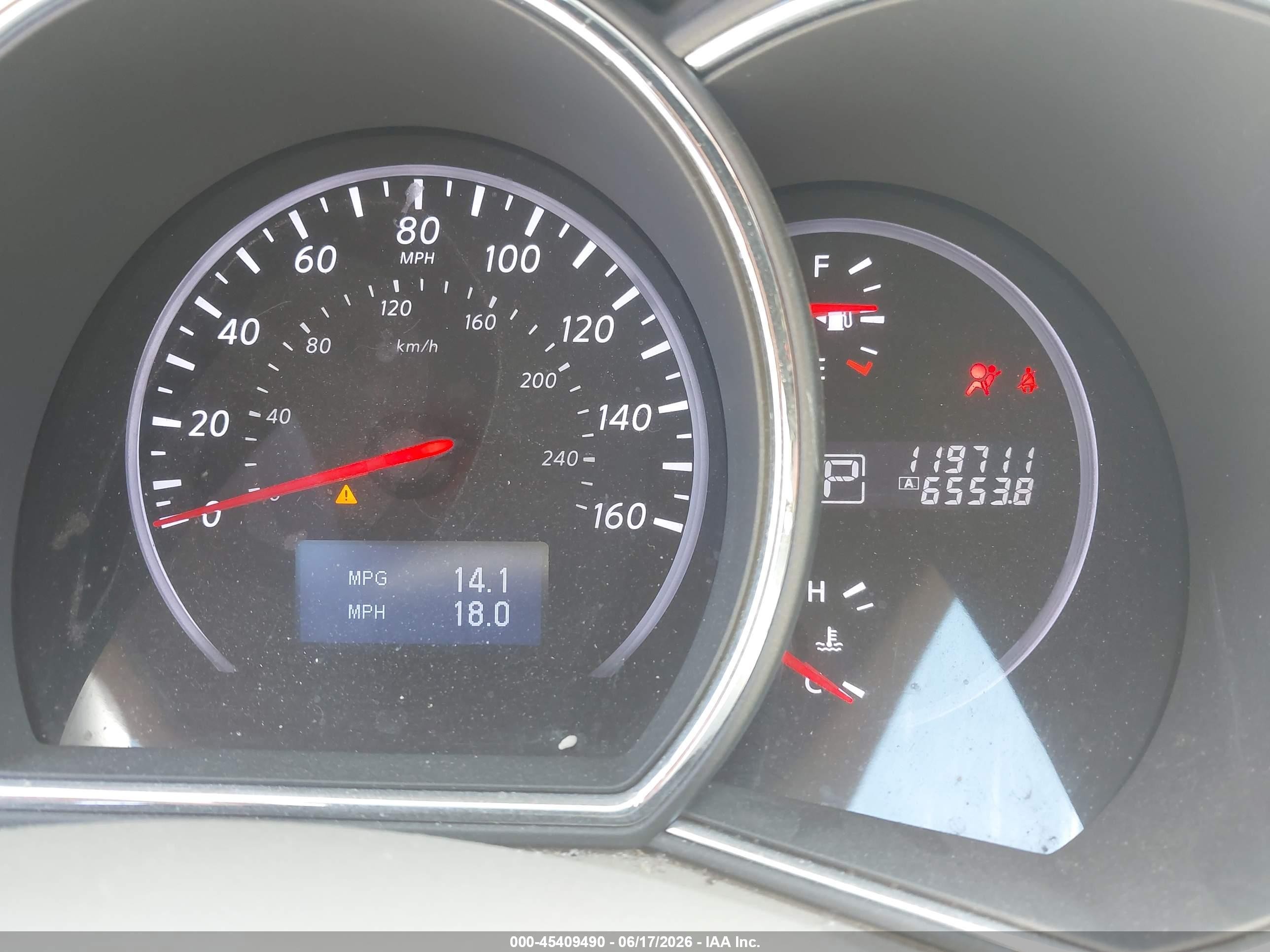 2011 Nissan Murano S Gray vin: JN8AZ1MW2BW175403