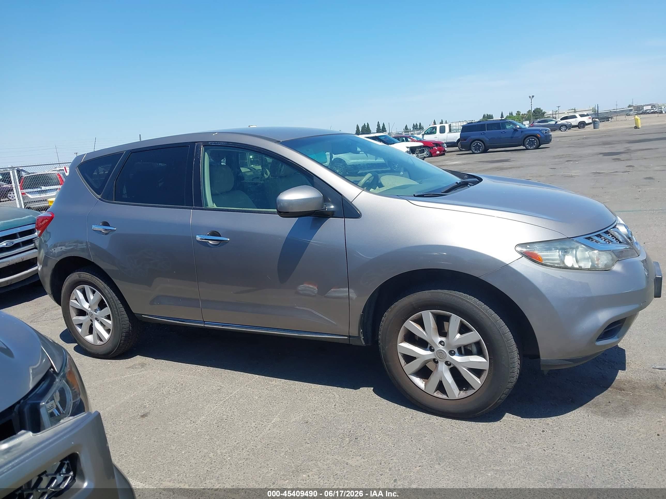 2011 Nissan Murano S Gray vin: JN8AZ1MW2BW175403