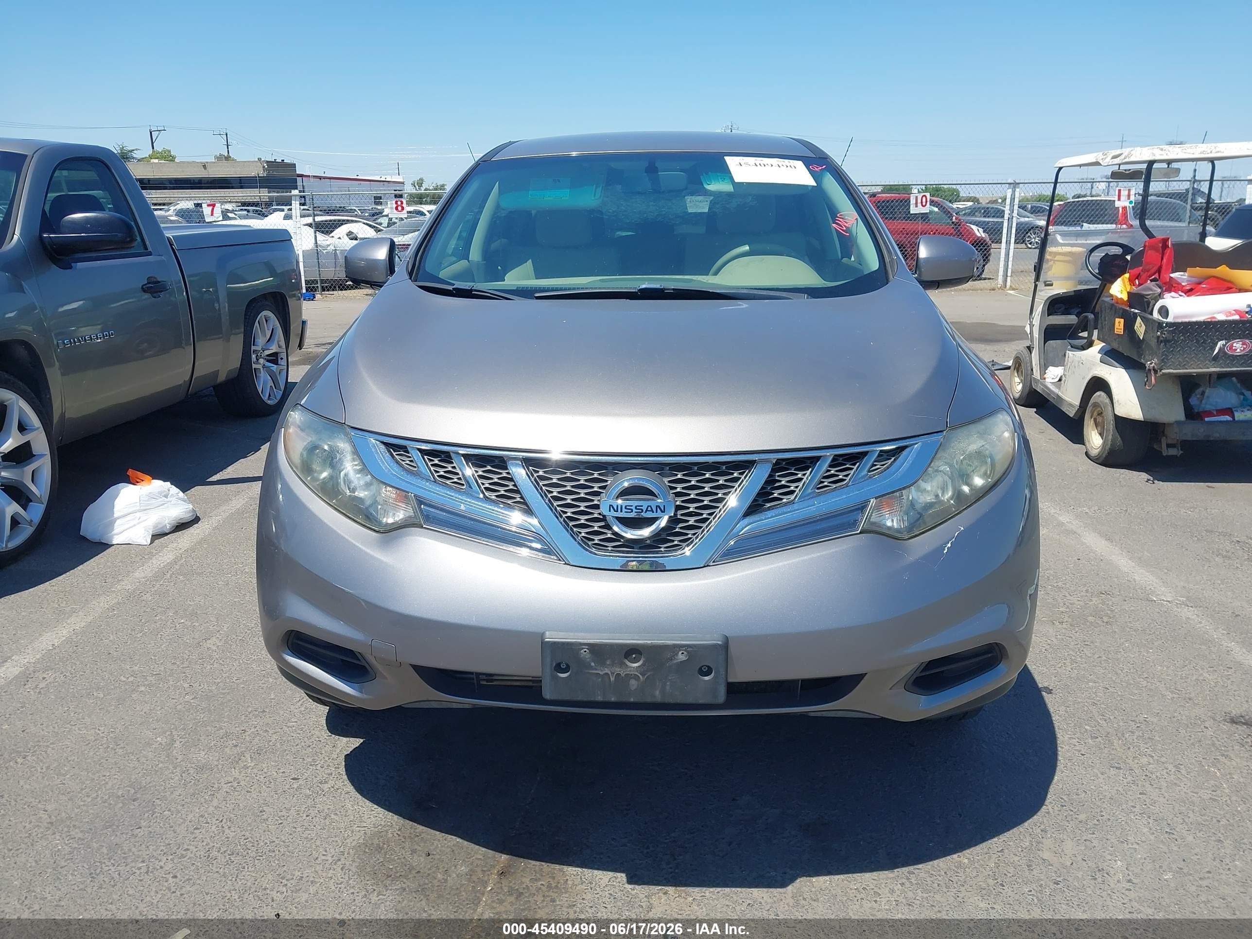 2011 Nissan Murano S Gray vin: JN8AZ1MW2BW175403
