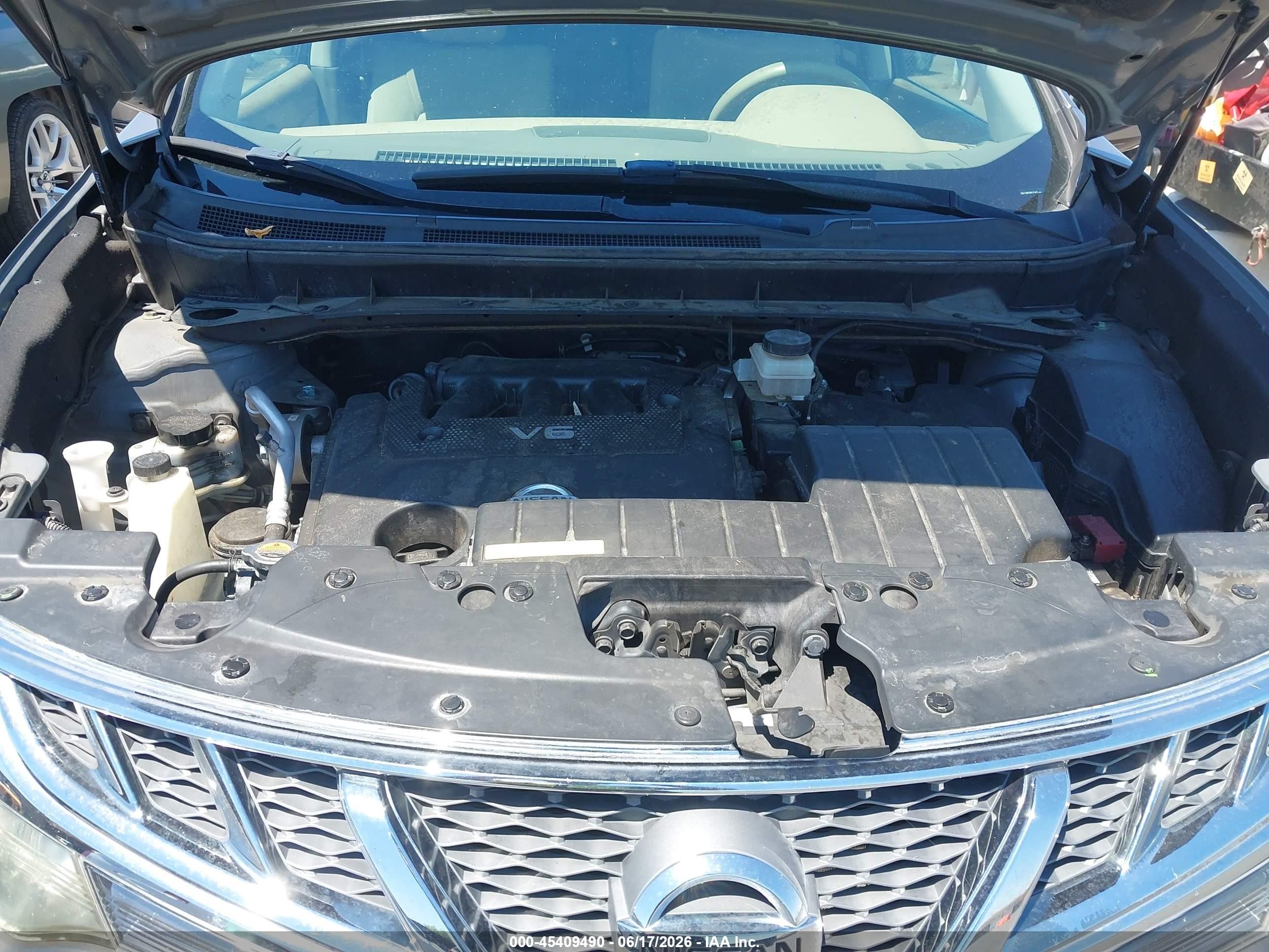 2011 Nissan Murano S Gray vin: JN8AZ1MW2BW175403