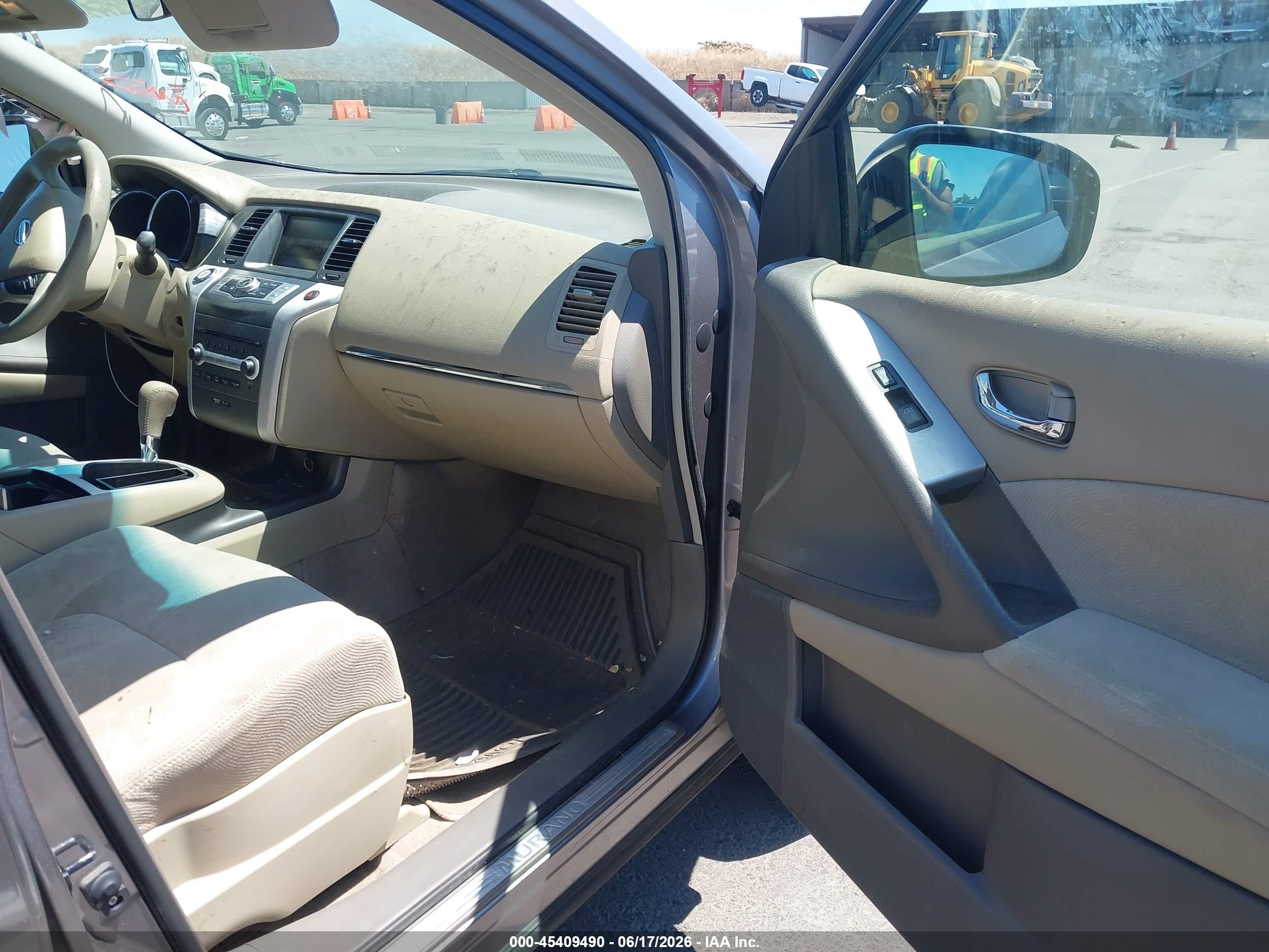 2011 Nissan Murano S Gray vin: JN8AZ1MW2BW175403