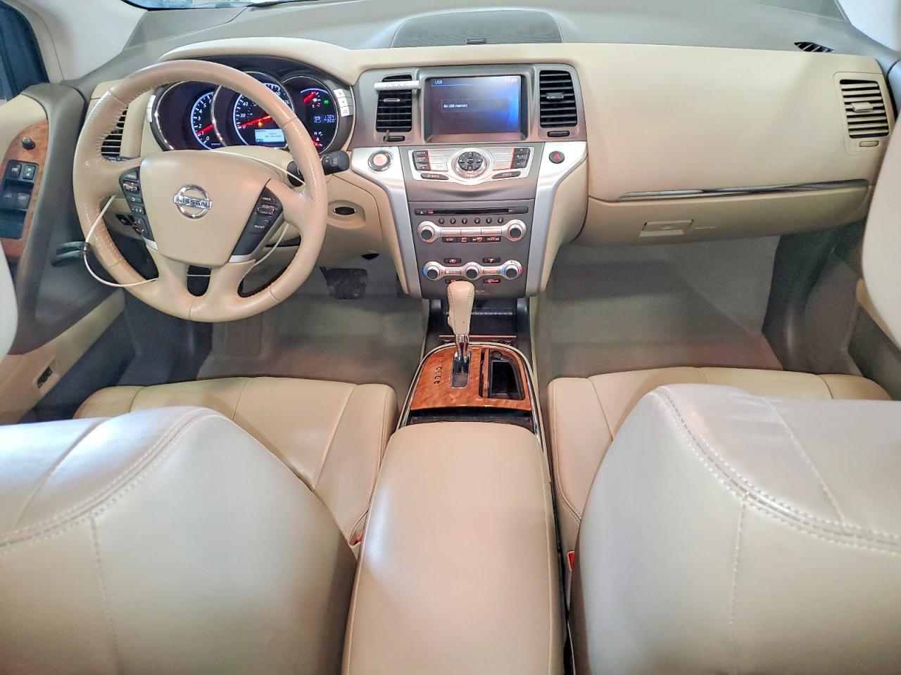 2011 Nissan Murano S Коричневый vin: JN8AZ1MW2BW178978