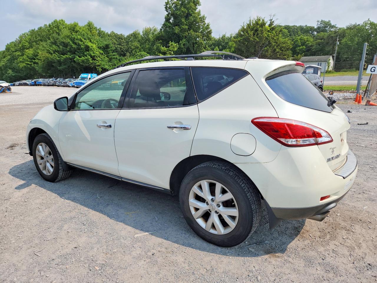 2011 Nissan Murano S Белый vin: JN8AZ1MW2BW181783