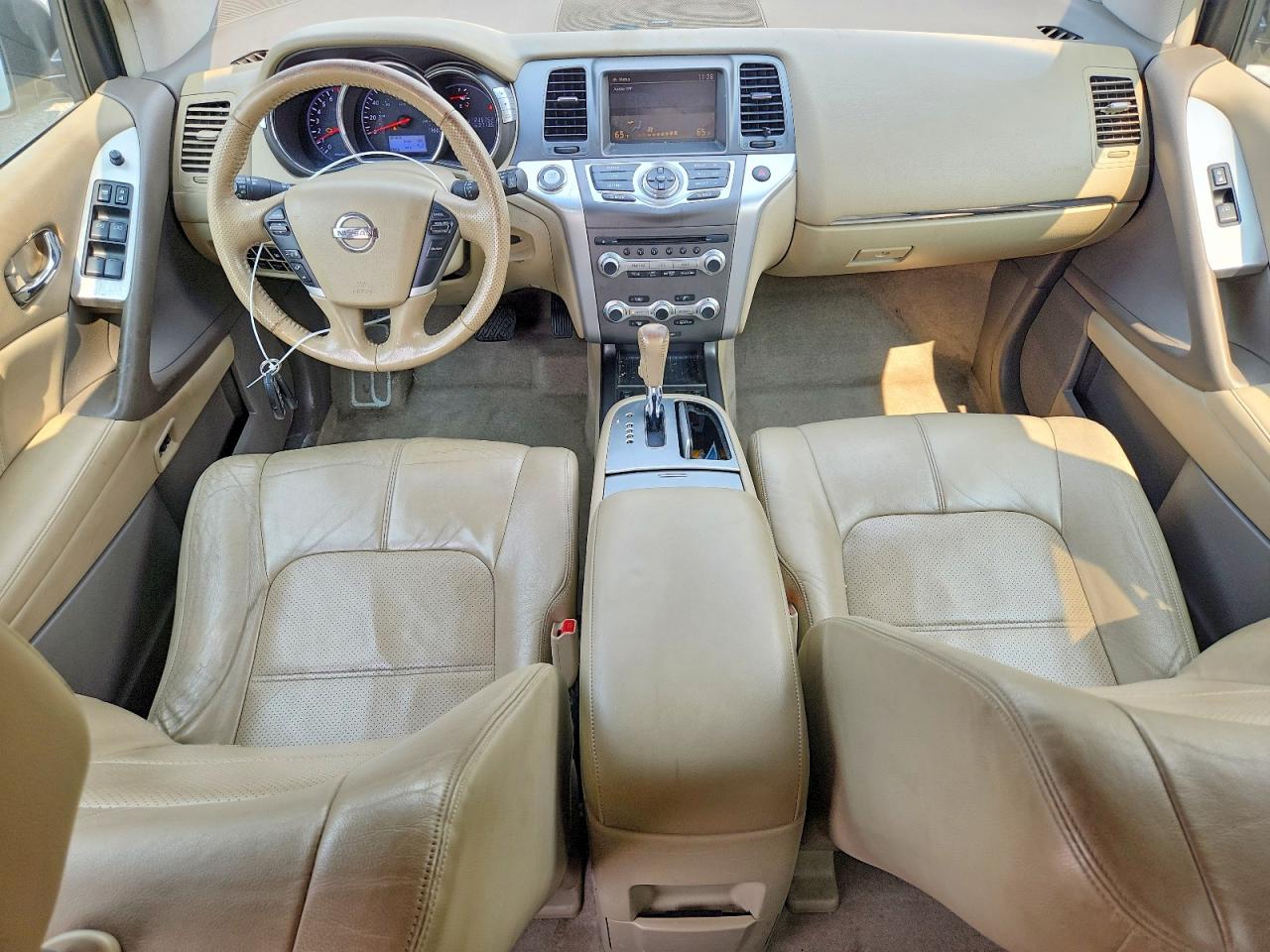 2011 Nissan Murano S Белый vin: JN8AZ1MW2BW181783