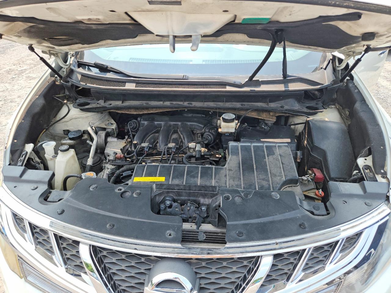 2011 Nissan Murano S Белый vin: JN8AZ1MW2BW181783
