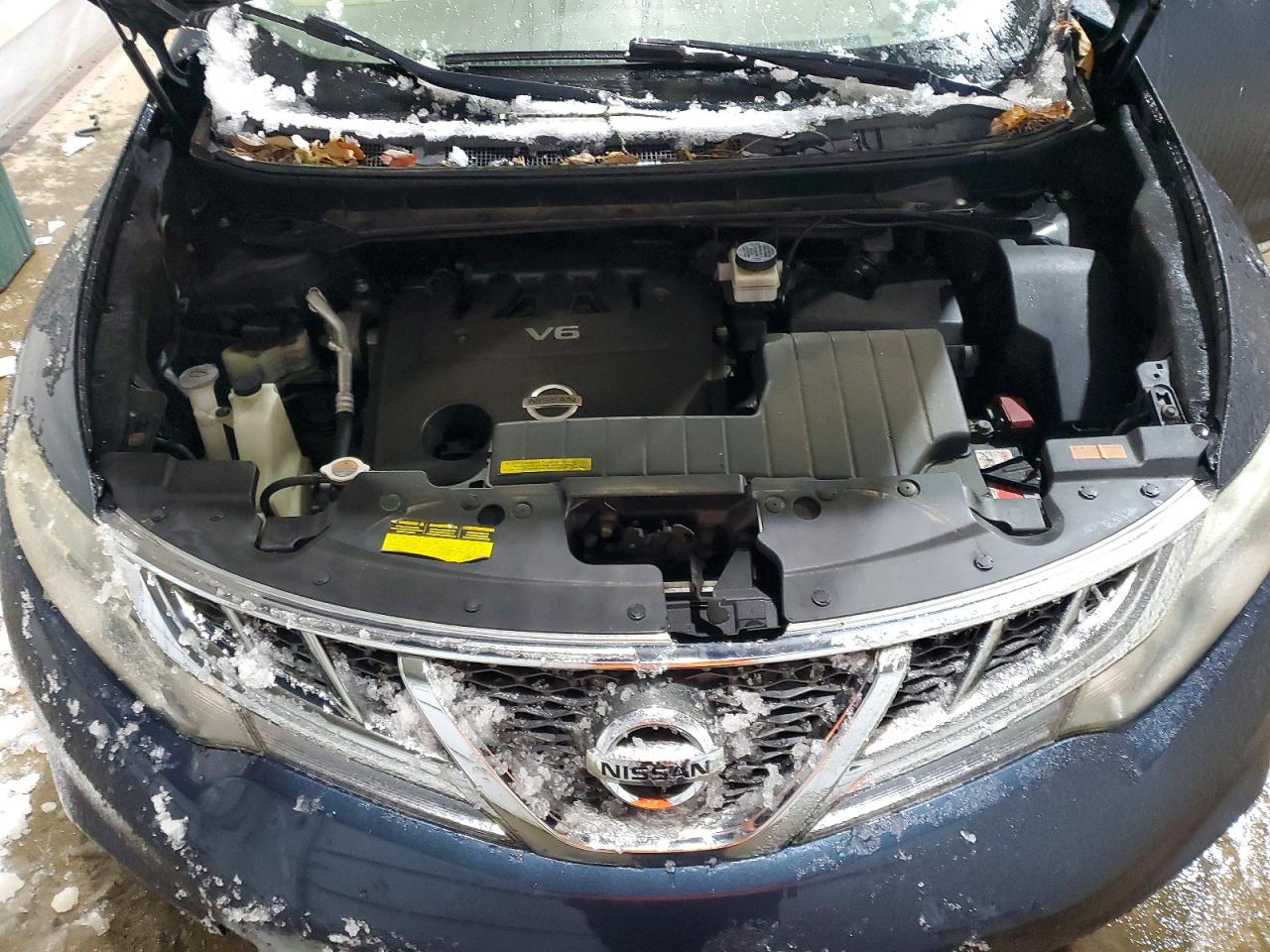 2011 Nissan Murano S Blue vin: JN8AZ1MW2BW188006