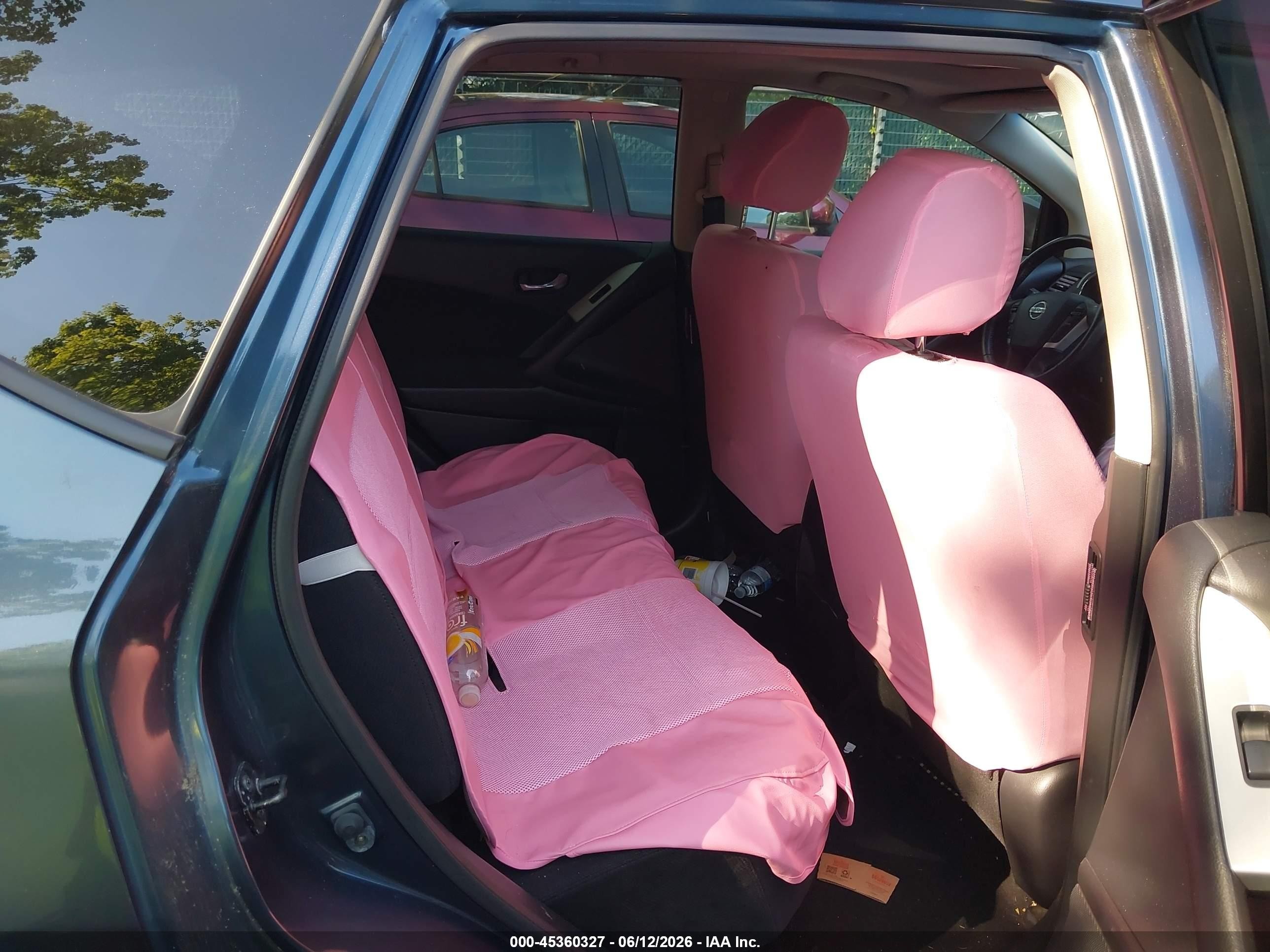 2012 Nissan Murano Sv Синий vin: JN8AZ1MW2CW205209