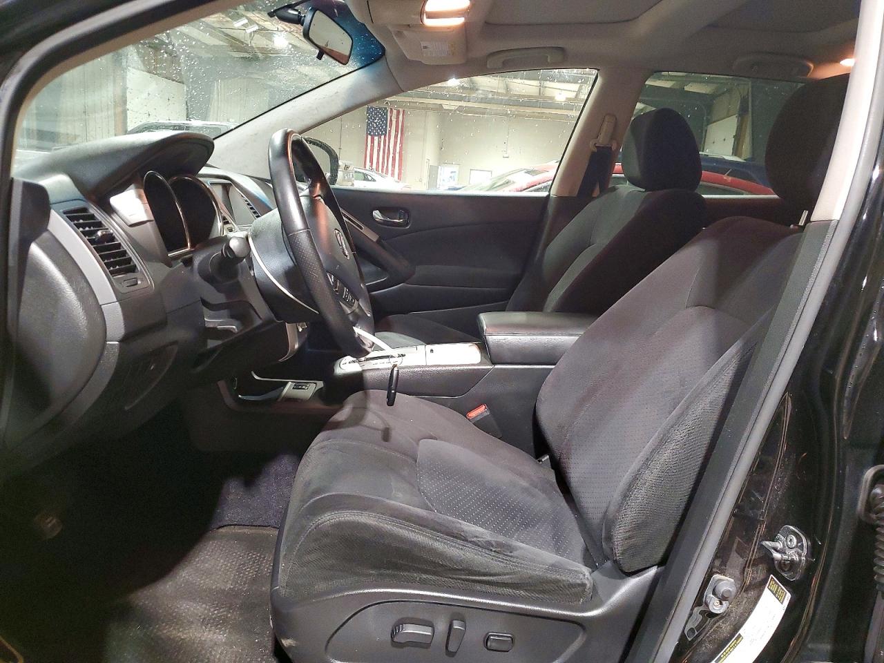 2012 Nissan Murano S Black vin: JN8AZ1MW2CW206277