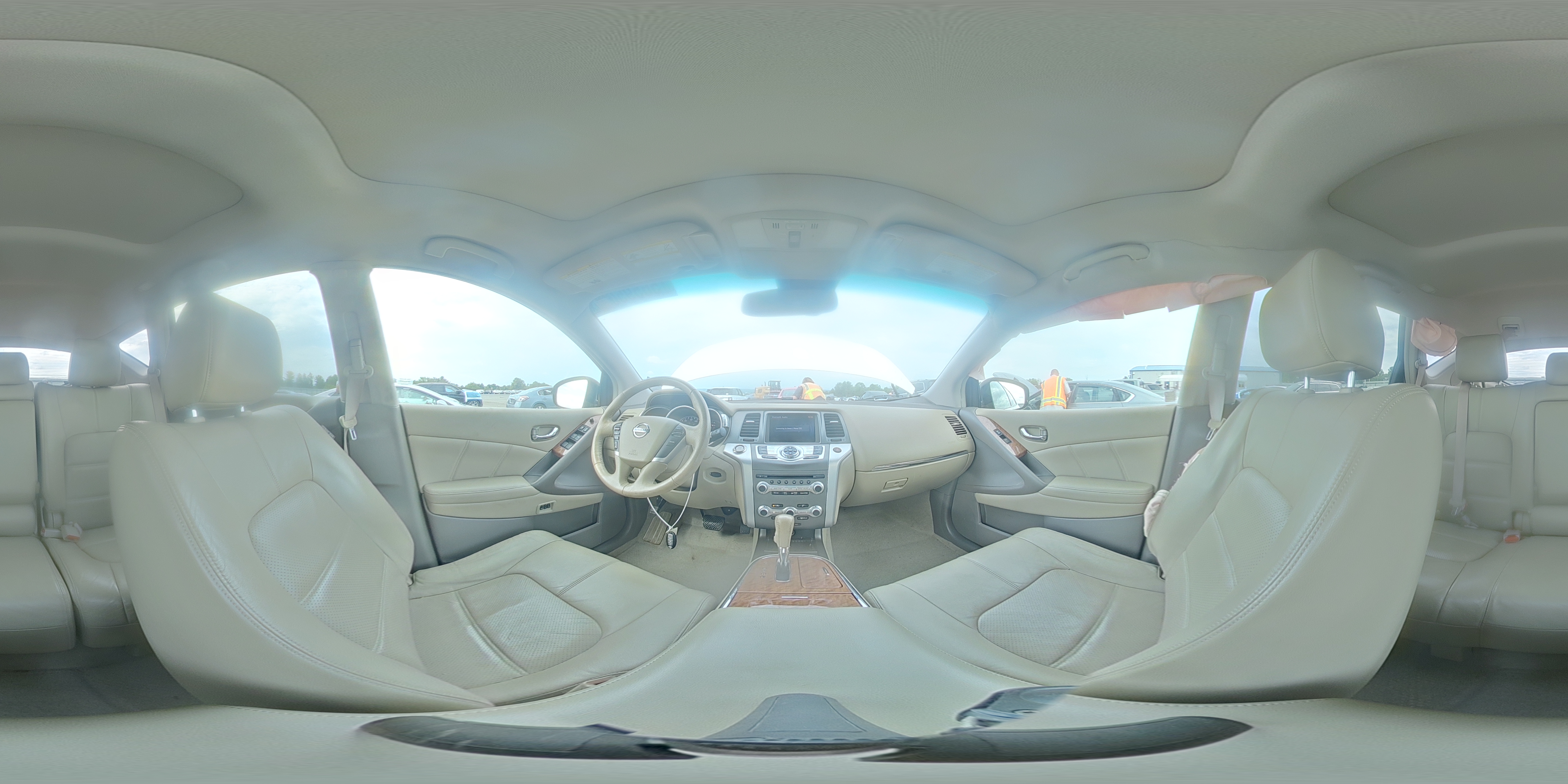 2012 Nissan Murano S White vin: JN8AZ1MW2CW217599