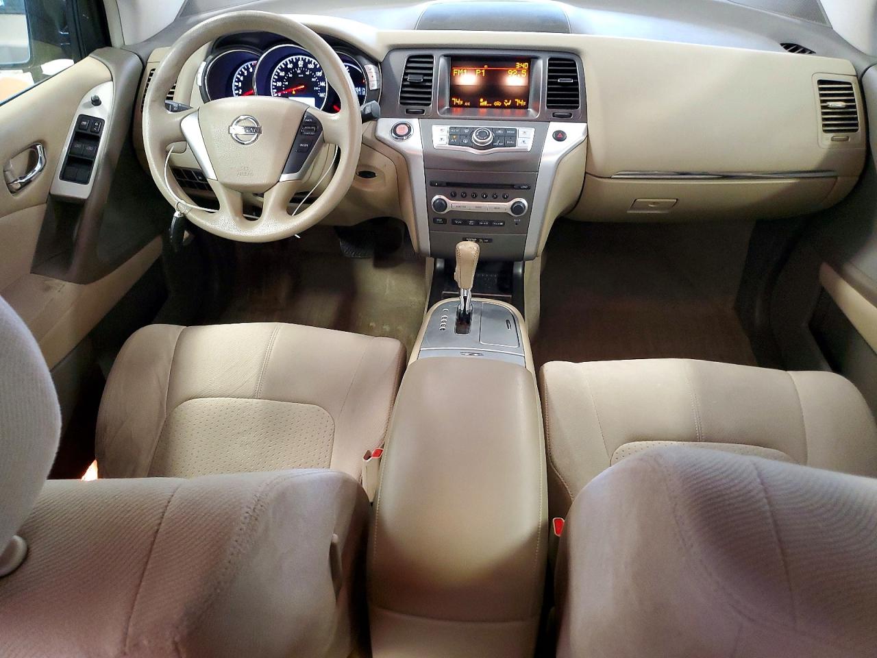 2012 Nissan Murano S Brown vin: JN8AZ1MW2CW219434
