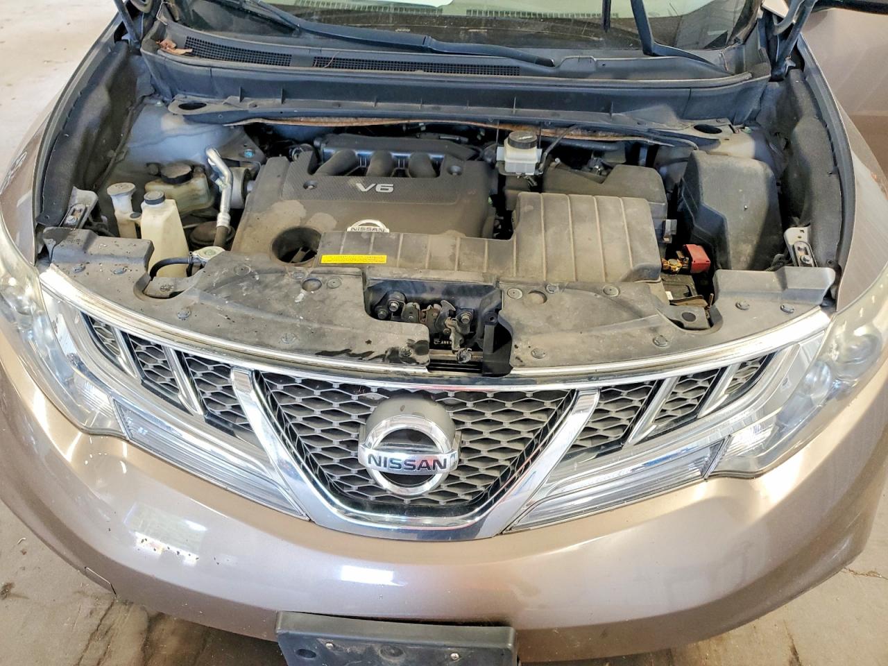2012 Nissan Murano S Brown vin: JN8AZ1MW2CW219434