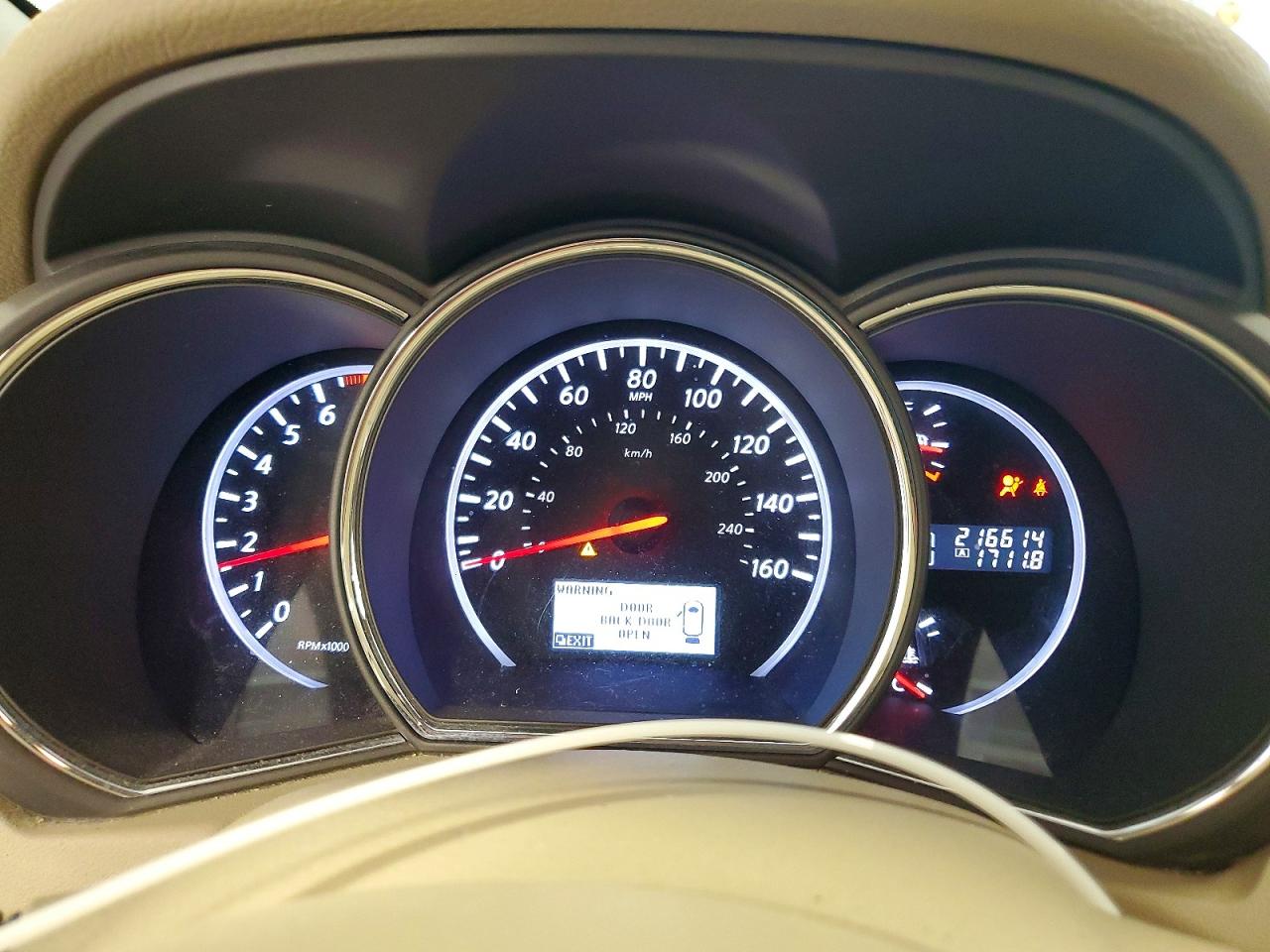 2012 Nissan Murano S Brown vin: JN8AZ1MW2CW219434