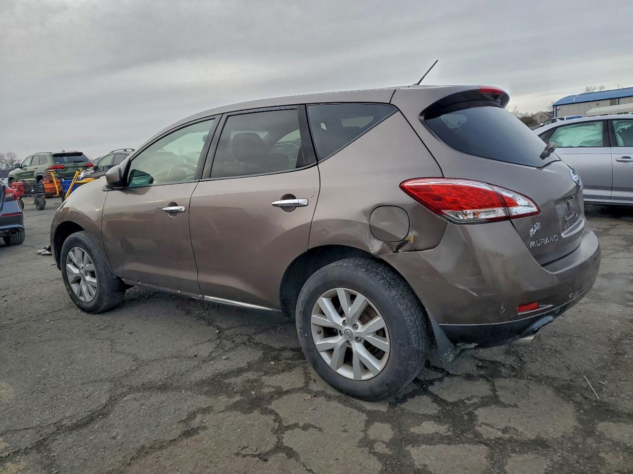 2012 Nissan Murano S Brown vin: JN8AZ1MW2CW222379