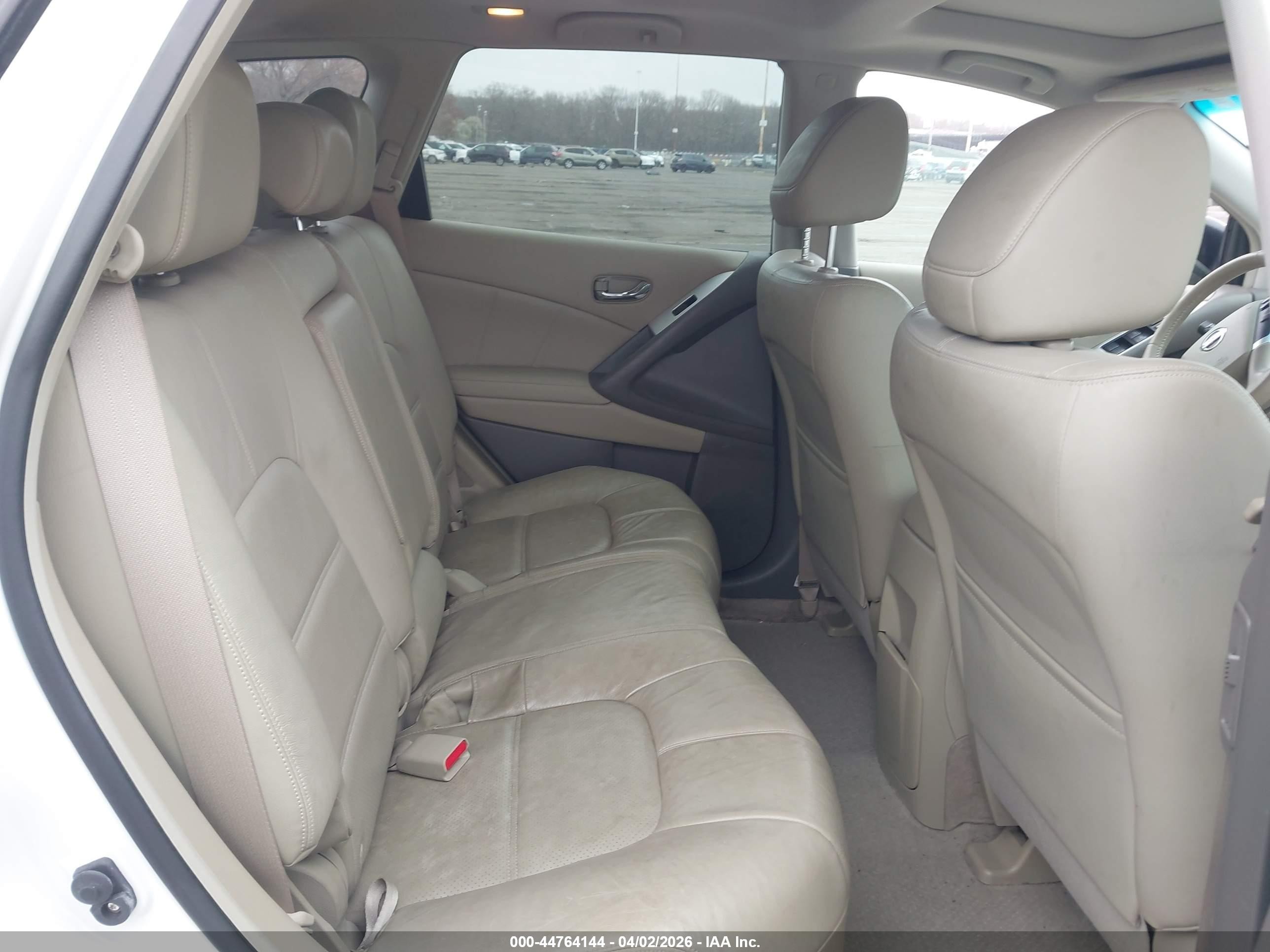 2012 Nissan Murano Sl Белый vin: JN8AZ1MW2CW223614