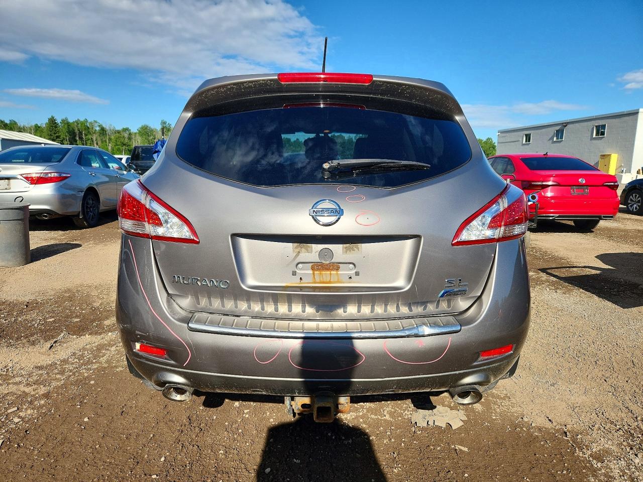 2012 Nissan Murano Le Gray vin: JN8AZ1MW2CW223774